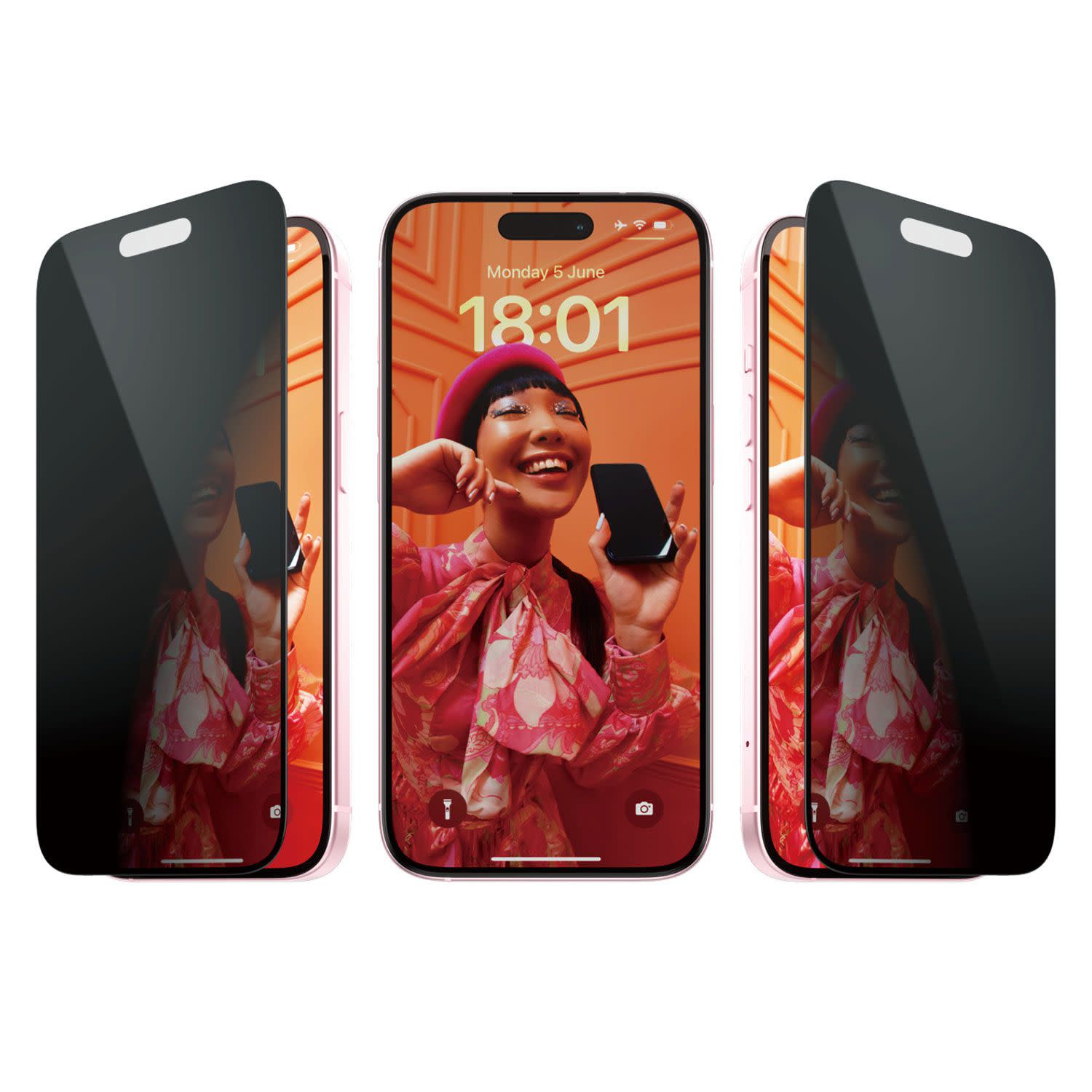 Εικόνα 2 του PanzerGlass™ Privacy iPhone 15