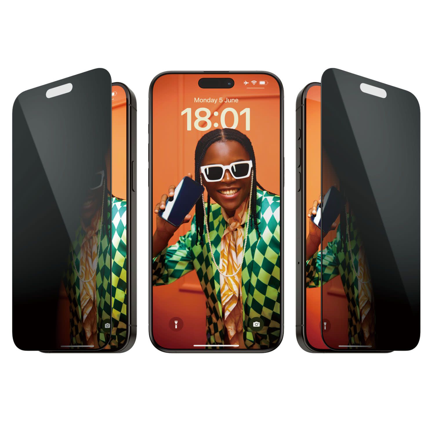 Εικόνα 2 του PanzerGlass™ Privacy iPhone 15 Pro Max