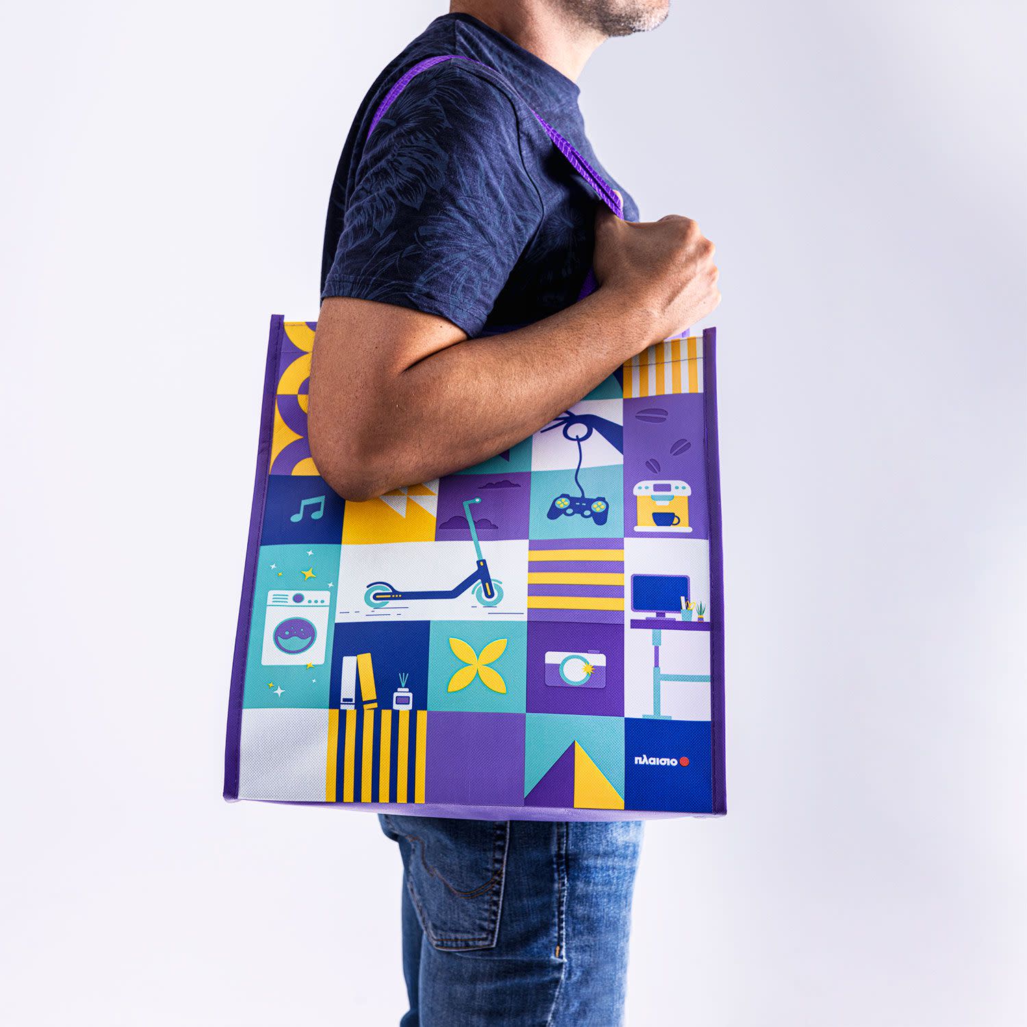 Εικόνα 3 του Sentio Τσάντα Πολλαπλών Χρήσεων Μικρή 39x35x32cm