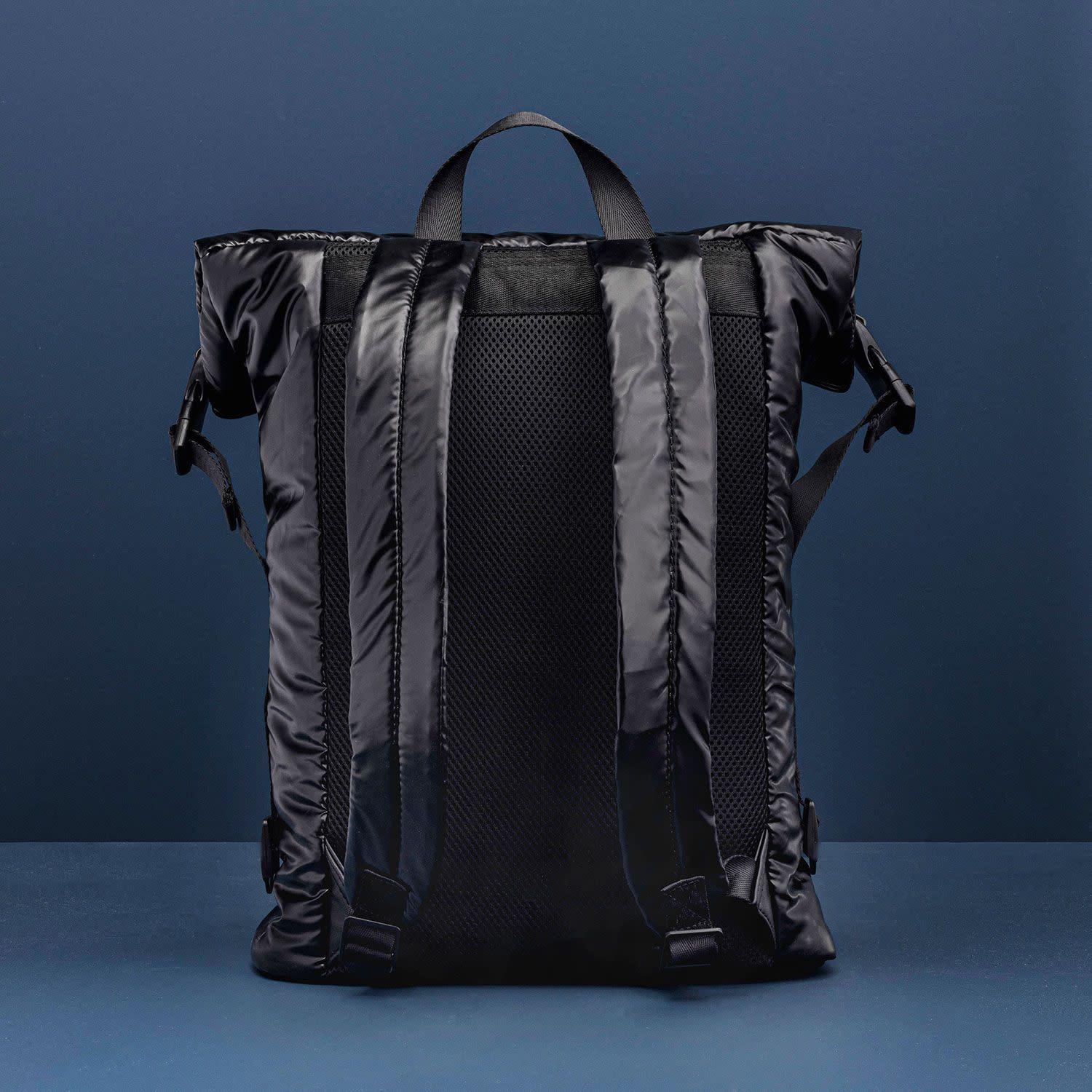 Εικόνα 2 του Sentio Τσάντα Πλάτης Μαύρη Καπιτονέ