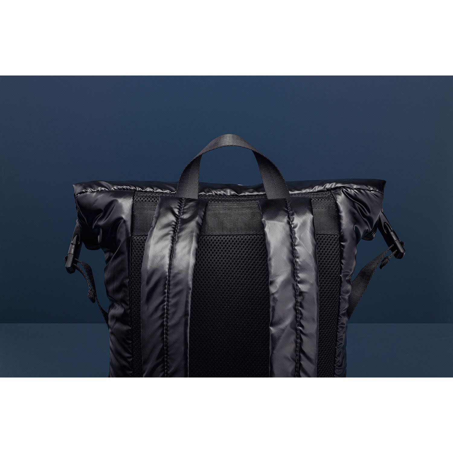 Εικόνα 5 του Sentio Τσάντα Πλάτης Μαύρη Καπιτονέ