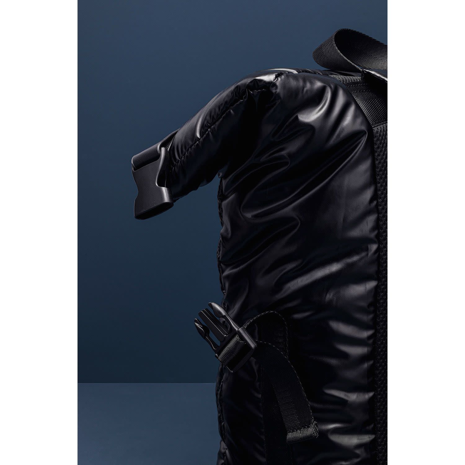 Εικόνα 7 του Sentio Τσάντα Πλάτης Μαύρη Καπιτονέ