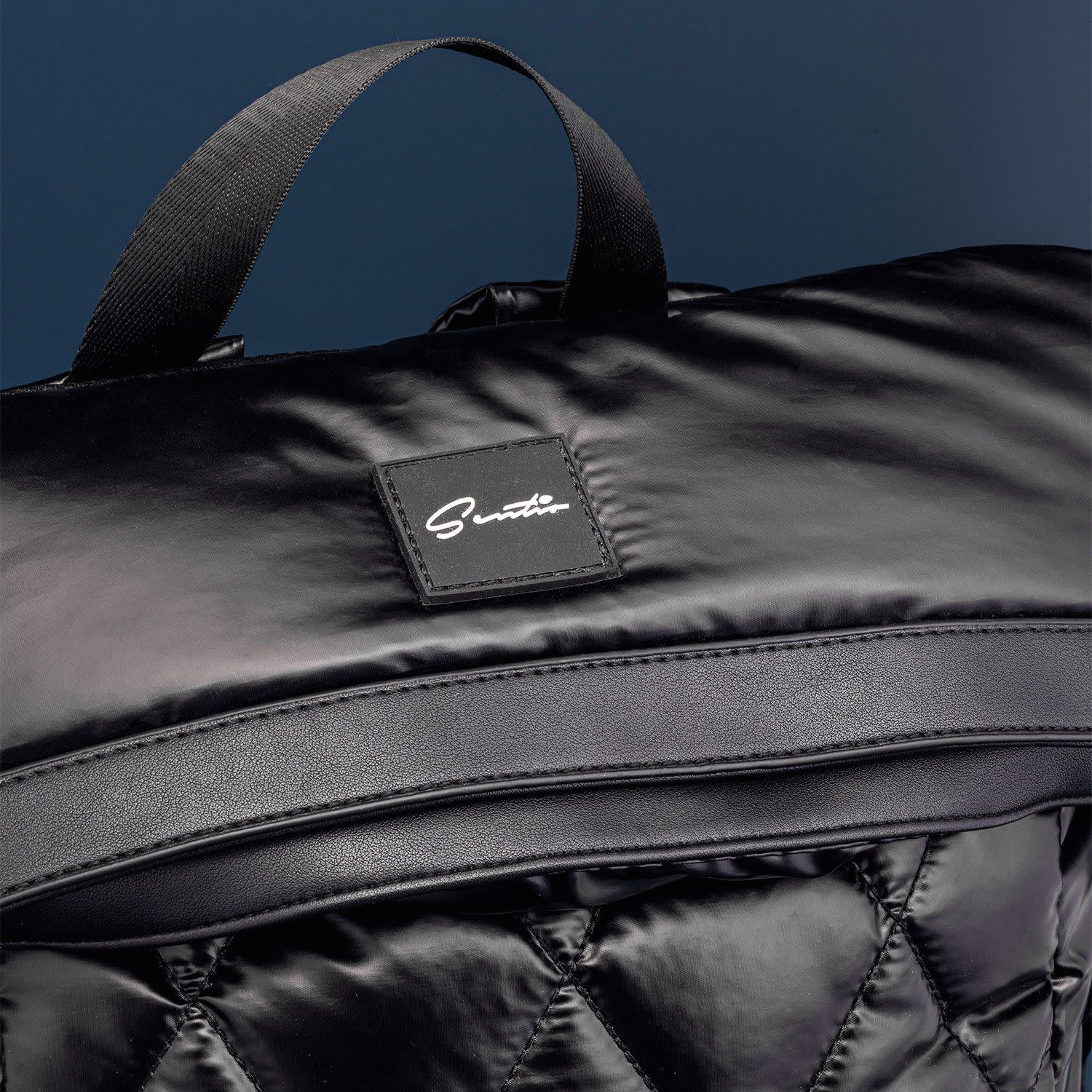 Εικόνα 8 του Sentio Τσάντα Πλάτης Μαύρη Καπιτονέ