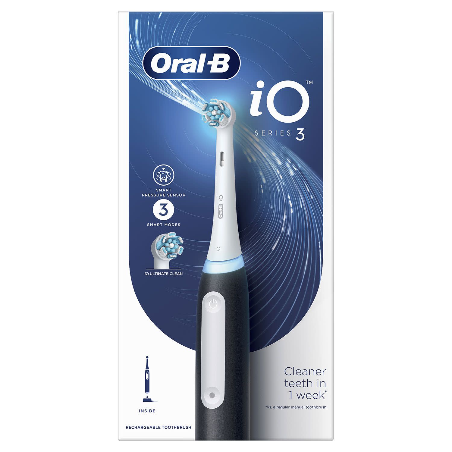 Εικόνα 4 του Oral - B Οδοντόβουρτσα iO3 Magnetic Black Series 3