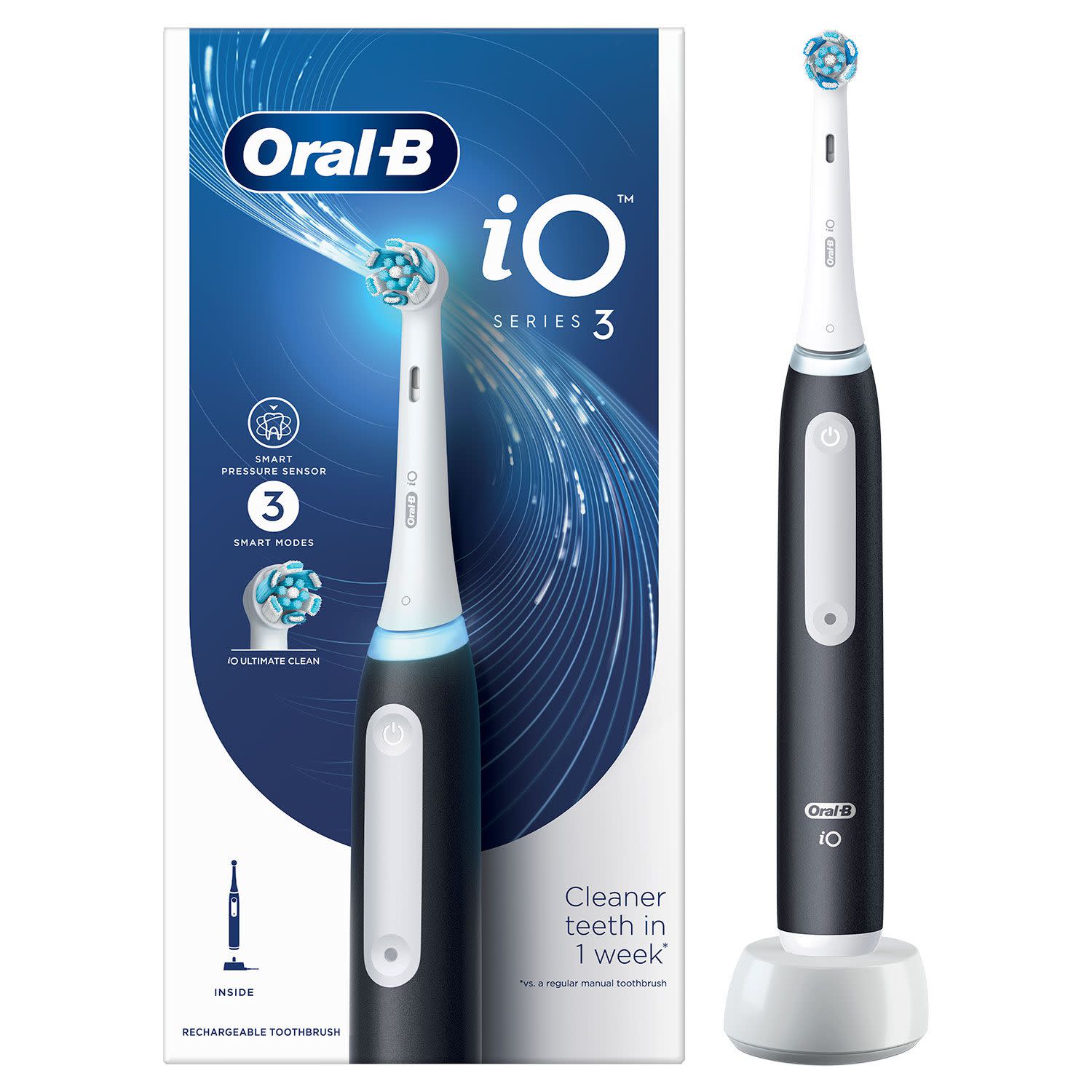 Εικόνα 5 του Oral - B Οδοντόβουρτσα iO3 Magnetic Black Series 3
