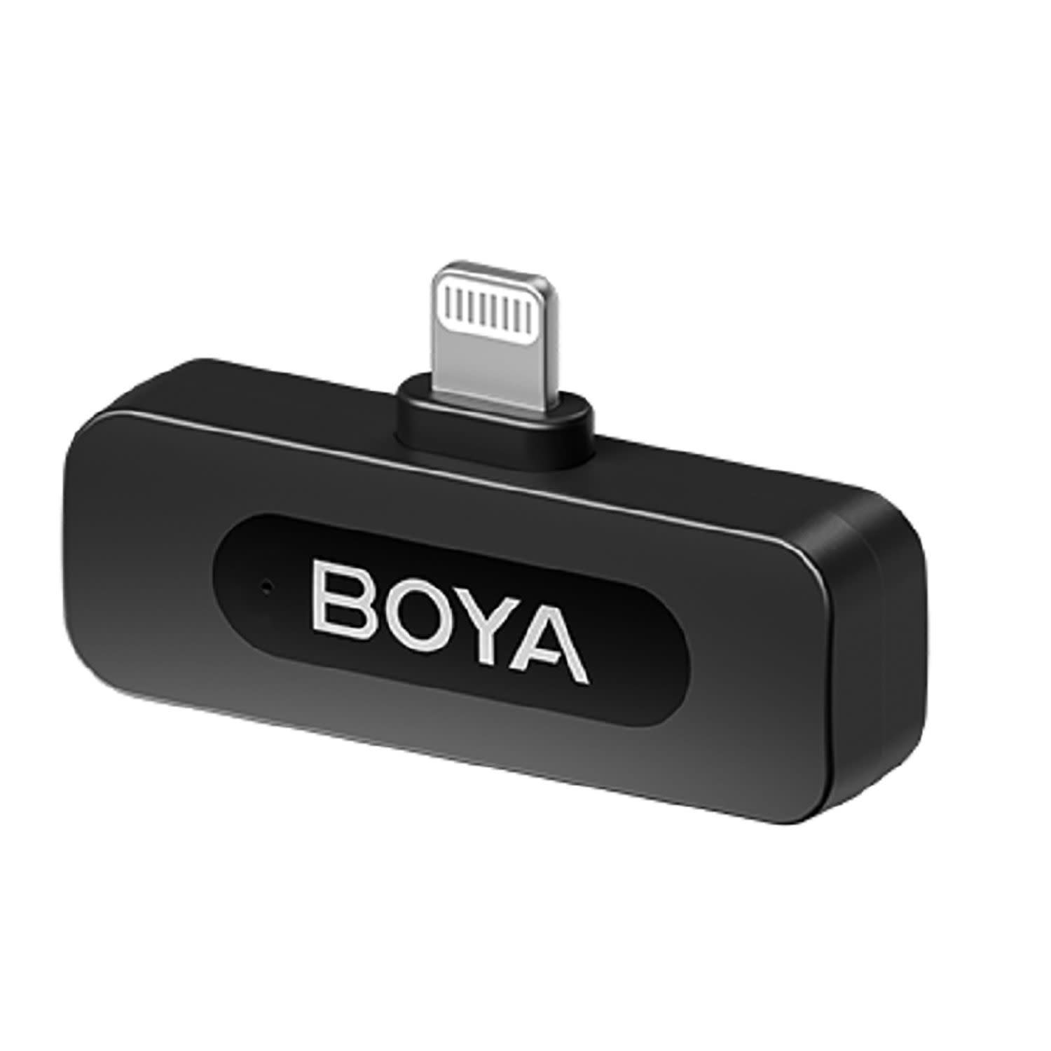 Εικόνα 2 του Boya BY-V1 Wireless Lavalier Mic for iPhone iPad Mini Lapel Lightning