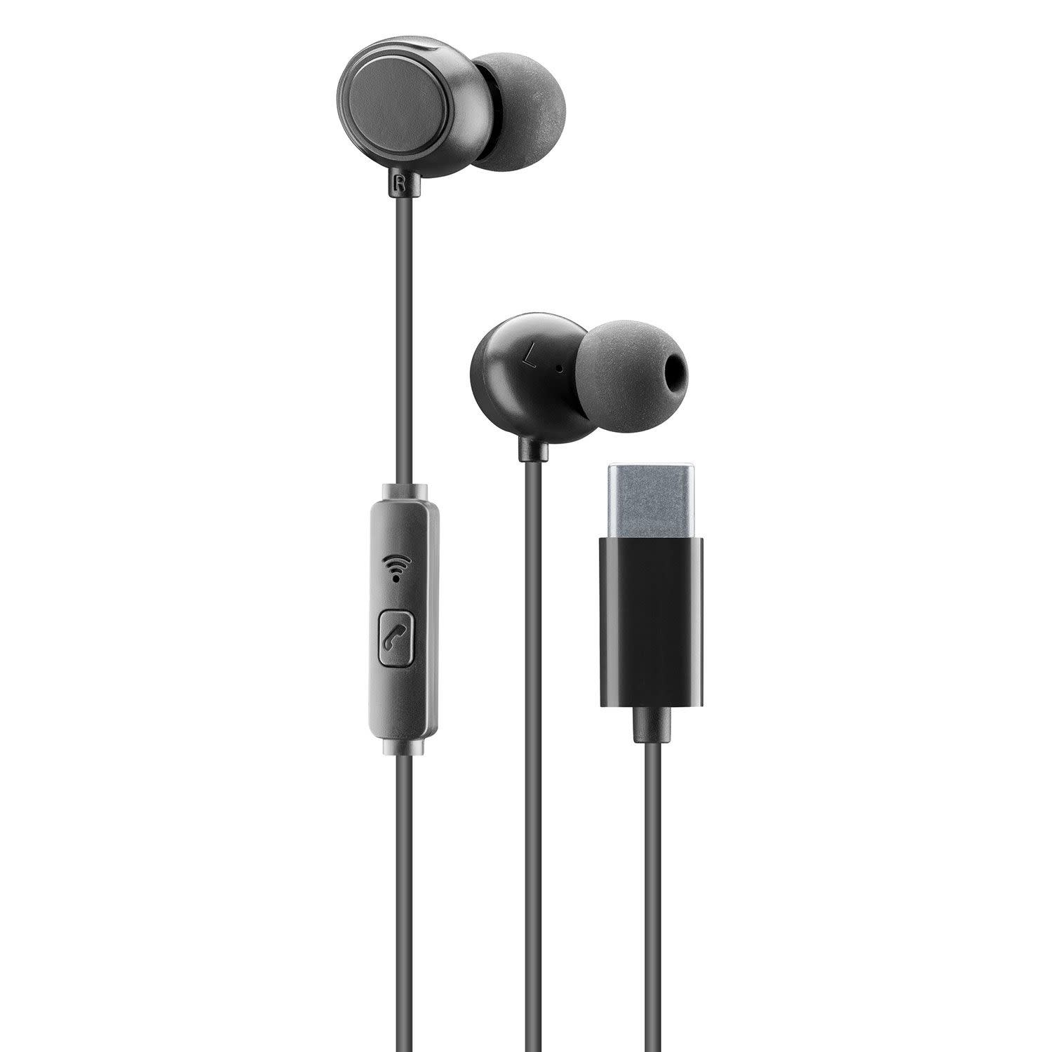 Εικόνα 1 του Cellularline Handsfree InEar TypeC black