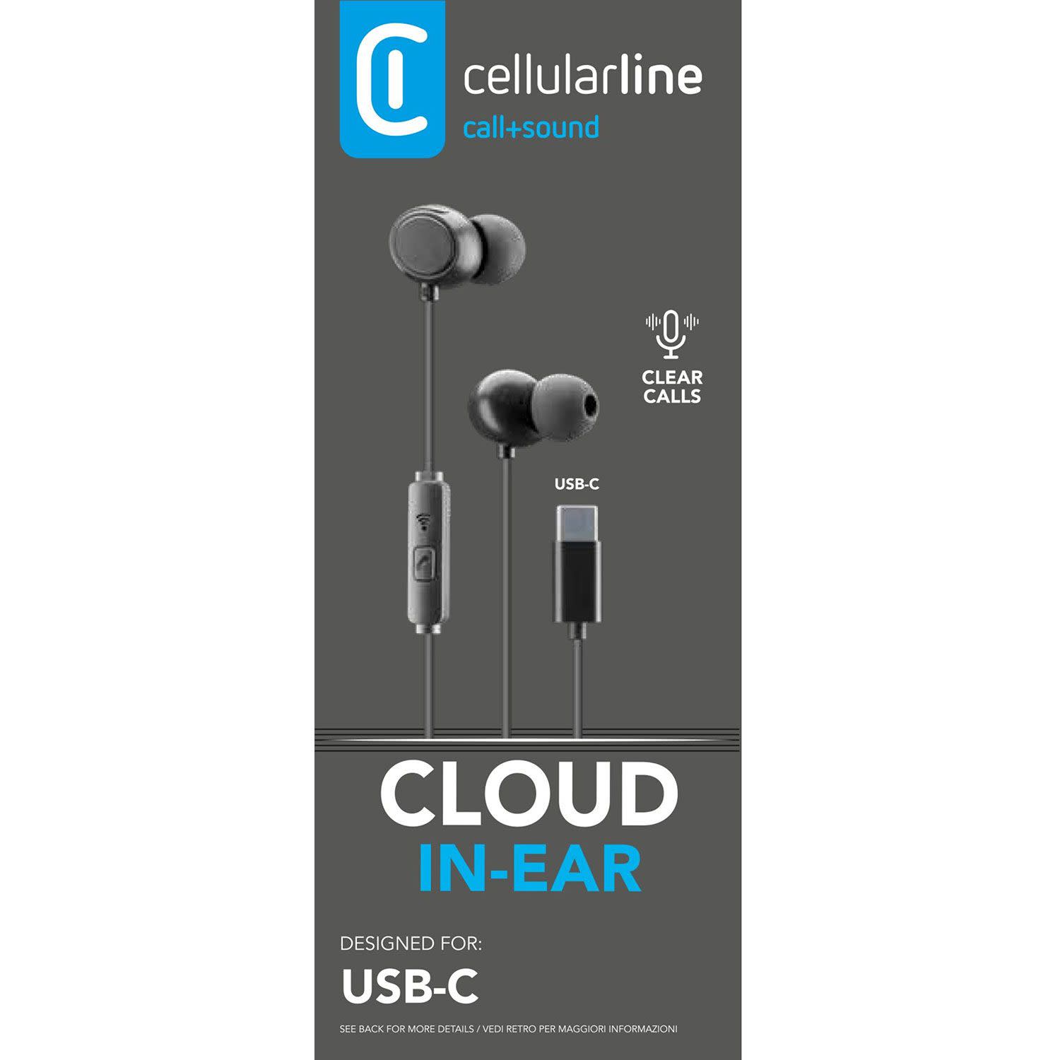 Εικόνα 2 του Cellularline Handsfree InEar TypeC black