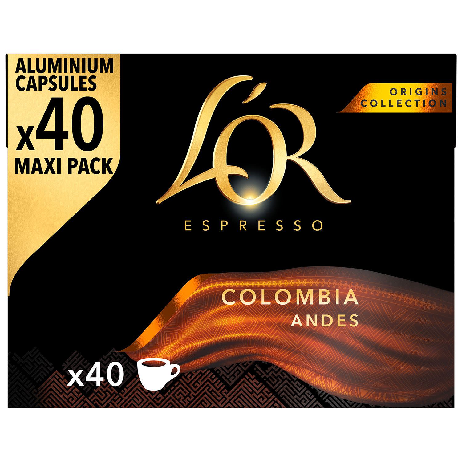 L’OR Κάψουλες Espresso Colombia 40 τεμ.