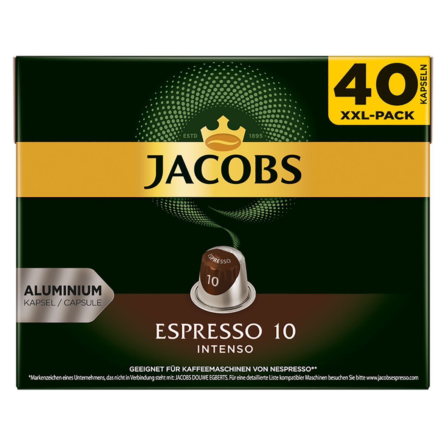 JACOBS Κάψουλες Intenso 40 τεμ.