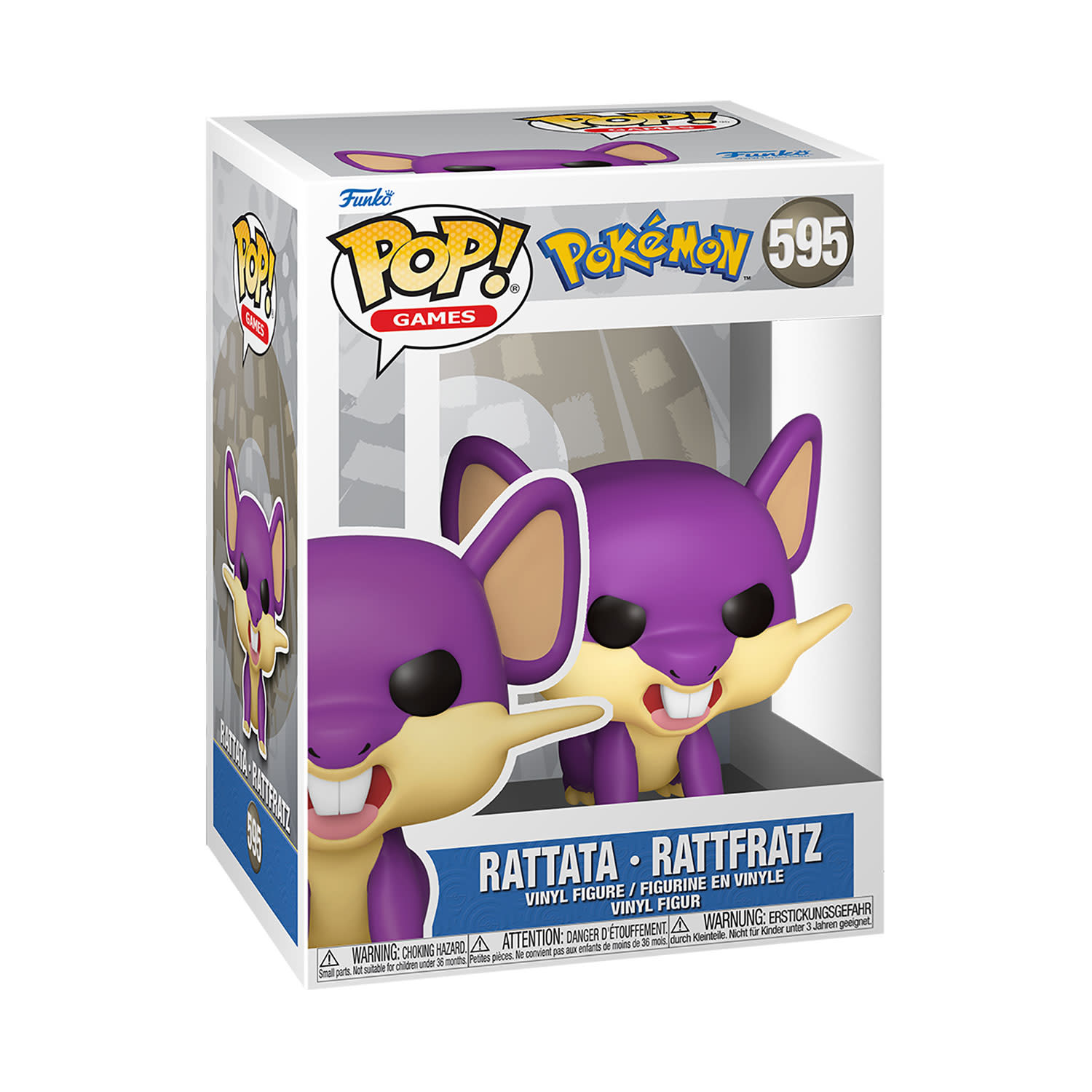 Εικόνα 1 του Φιγούρα Funko Pop! Games: Pokemon - Rattata #595