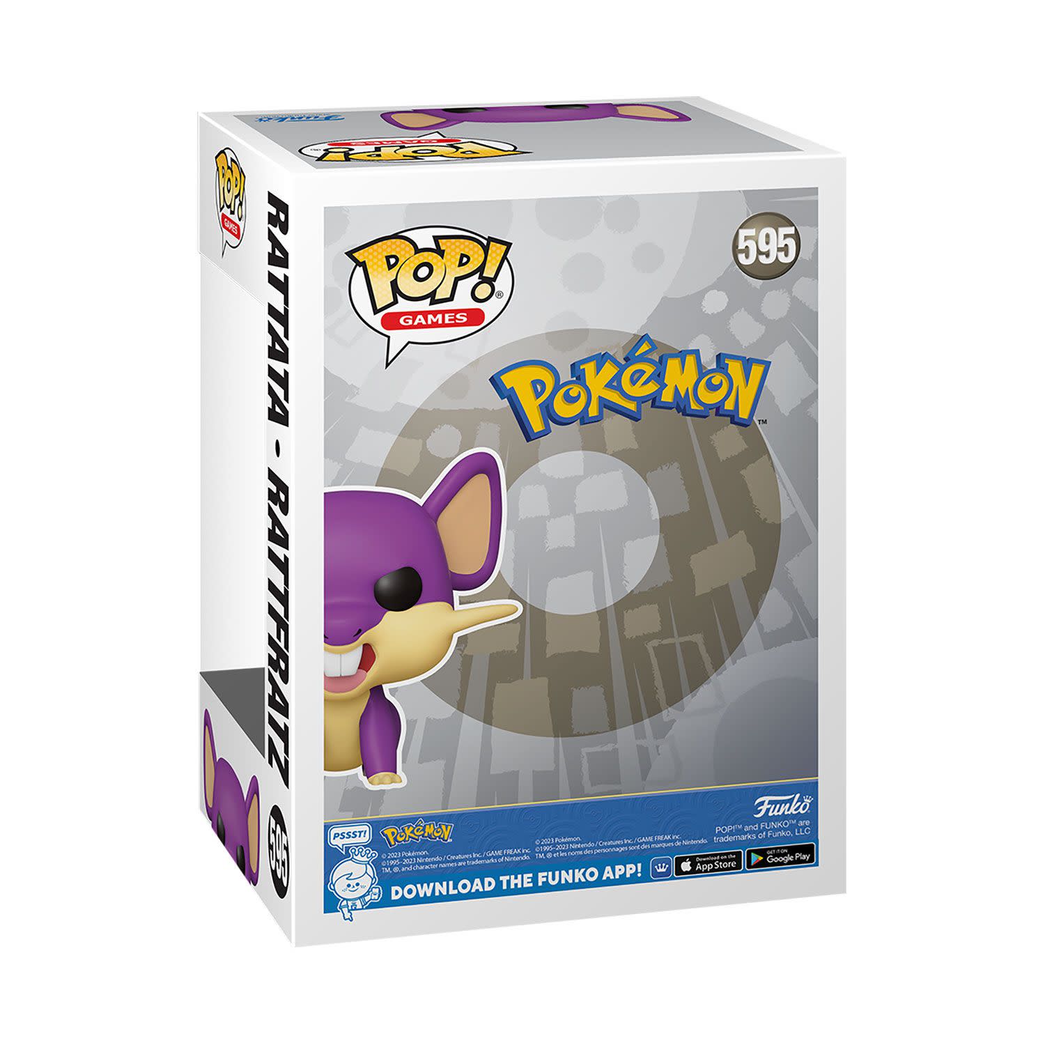 Εικόνα 3 του Φιγούρα Funko Pop! Games: Pokemon - Rattata #595