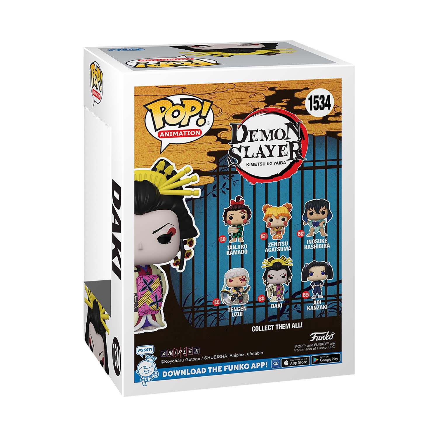 Εικόνα 3 του Φιγούρα Funko Pop! Animation: Demon Slayer - Daki #1534