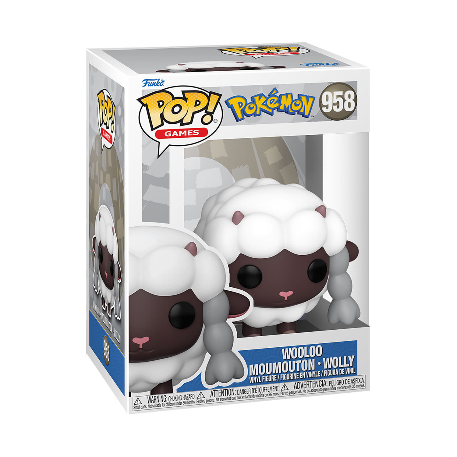 Φιγούρα Funko Pop! Games: Pokemon - Wooloo #958