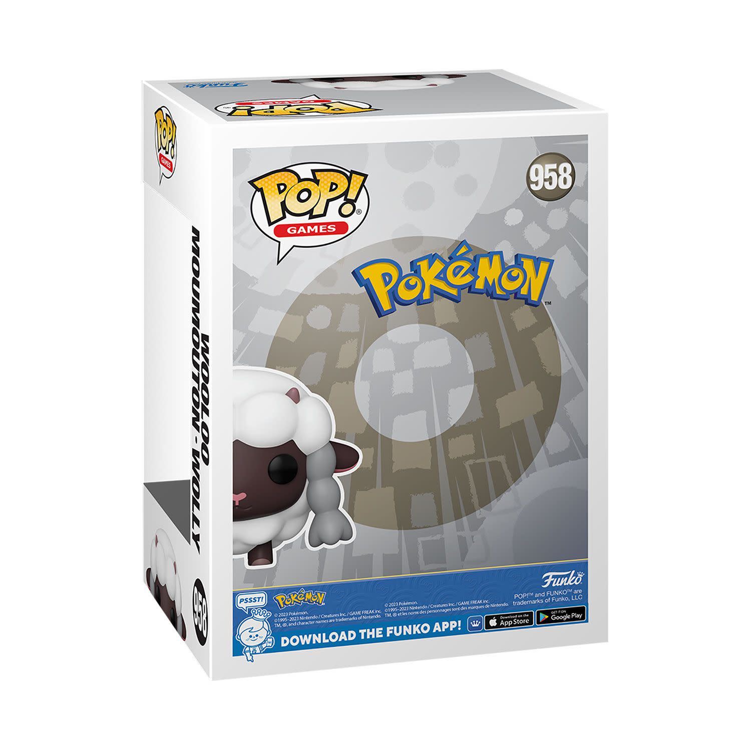 Εικόνα 3 του Φιγούρα Funko Pop! Games: Pokemon - Wooloo #958