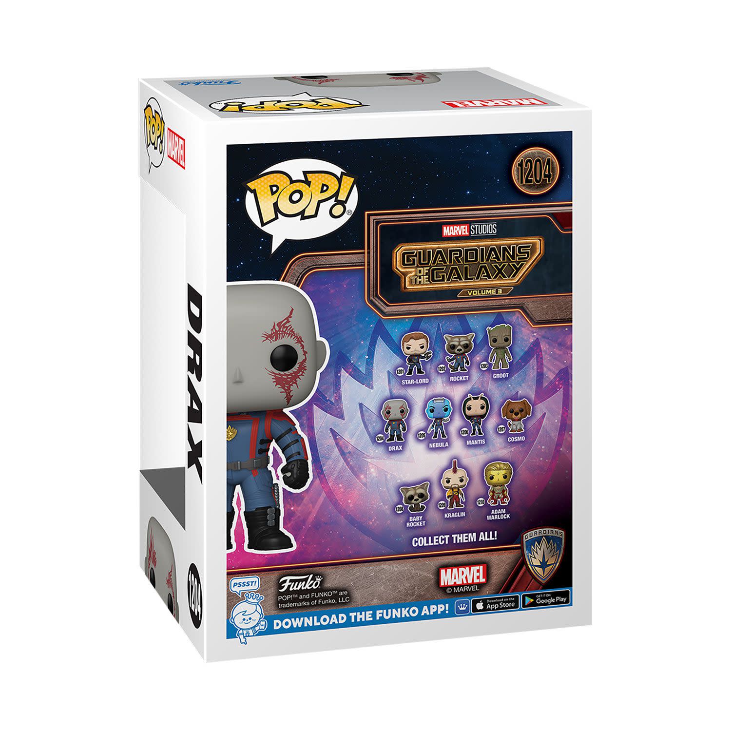 Εικόνα 3 του Φιγούρα Funko Pop! Marvel: Guardians of The Galaxy Vol.3 - Drax #1204 Bobble-Head