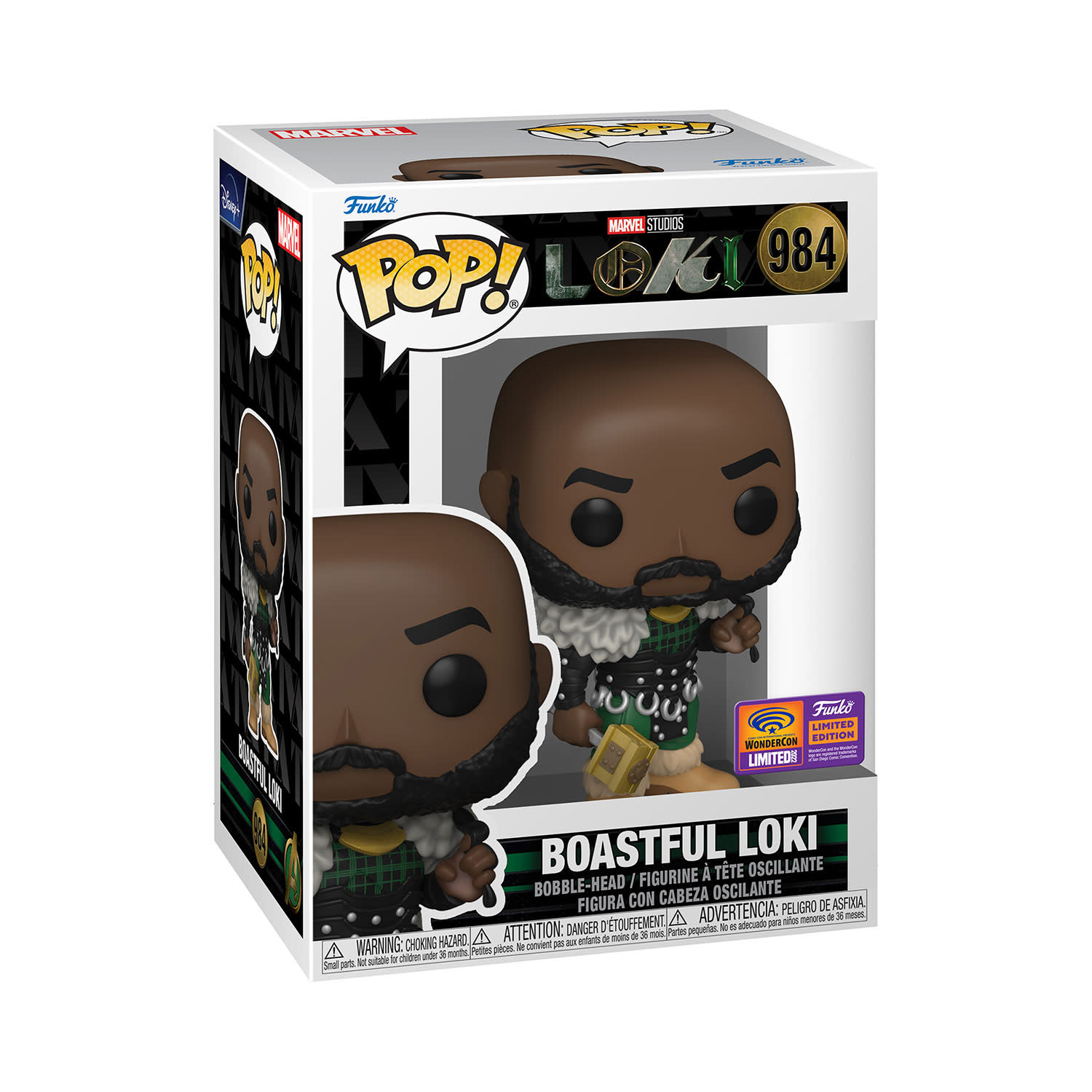 Εικόνα 1 του Φιγούρα Funko Pop! Marvel: Loki - Boastful Loki (Convention Limited Edition) #984 Bobble-Head