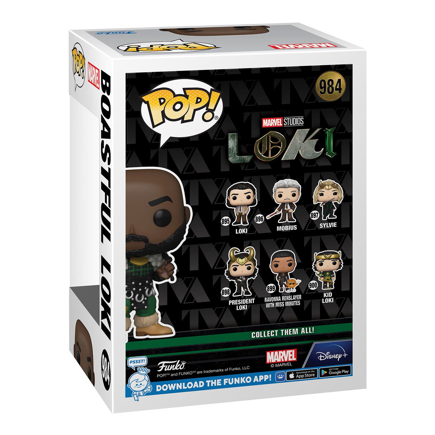 Εικόνα 3 του Φιγούρα Funko Pop! Marvel: Loki - Boastful Loki (Convention Limited Edition) #984 Bobble-Head