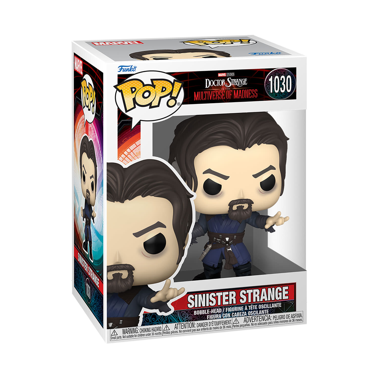 Εικόνα 1 του Φιγούρα Funko Pop! Marvel: Doctor Strange in the Multiverse of Madness - Sinister Strange #1030 Blobble-Head
