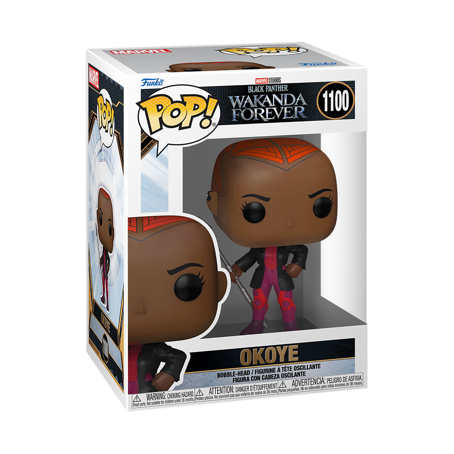 Εικόνα 1 του Φιγούρα Funko Pop! Marvel: Black Panther Wakanda Forever - Okoye #1100 Bobble-Head