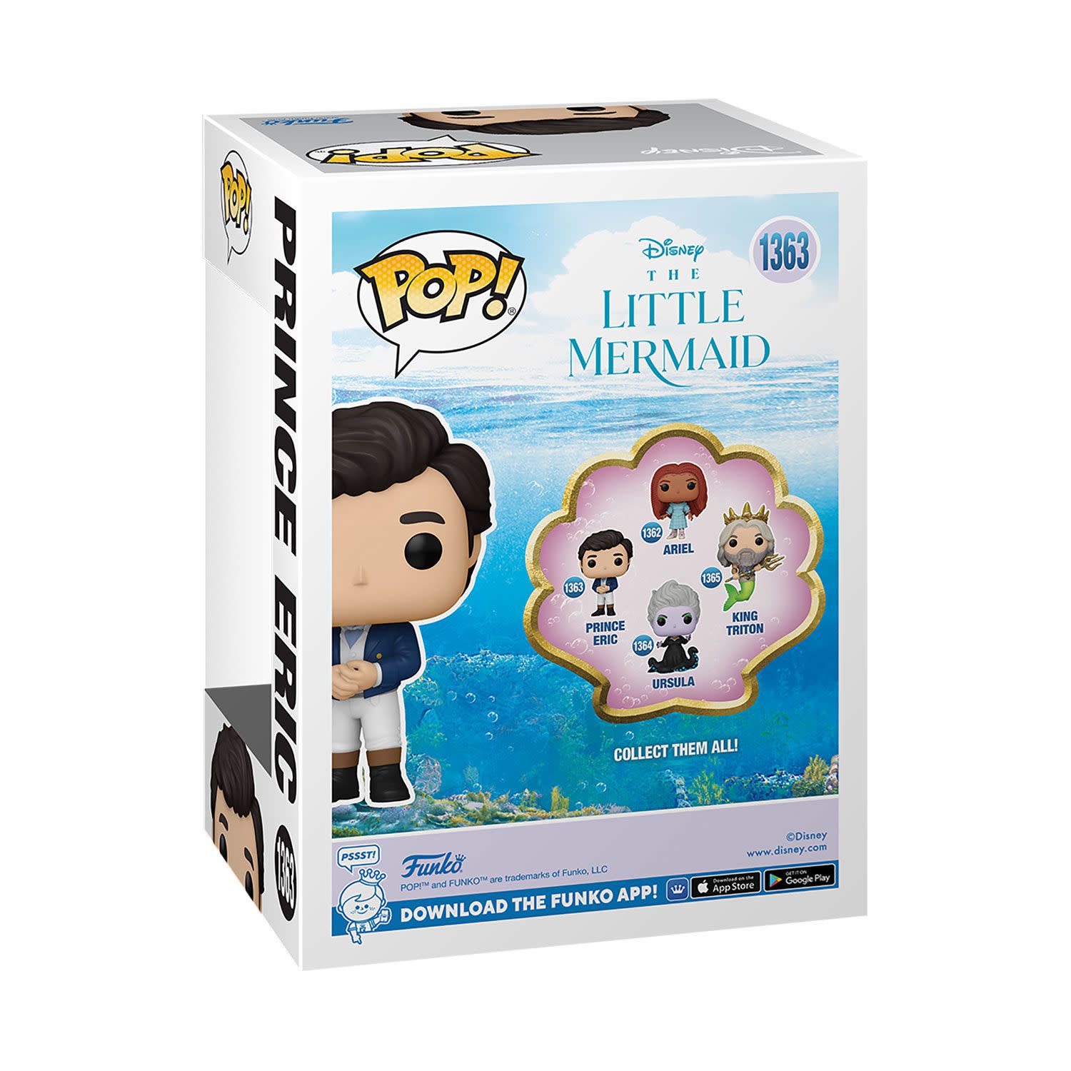 Εικόνα 3 του Φιγούρα Funko Pop! Disney: The Little Mermaid - Prince Eric #1363