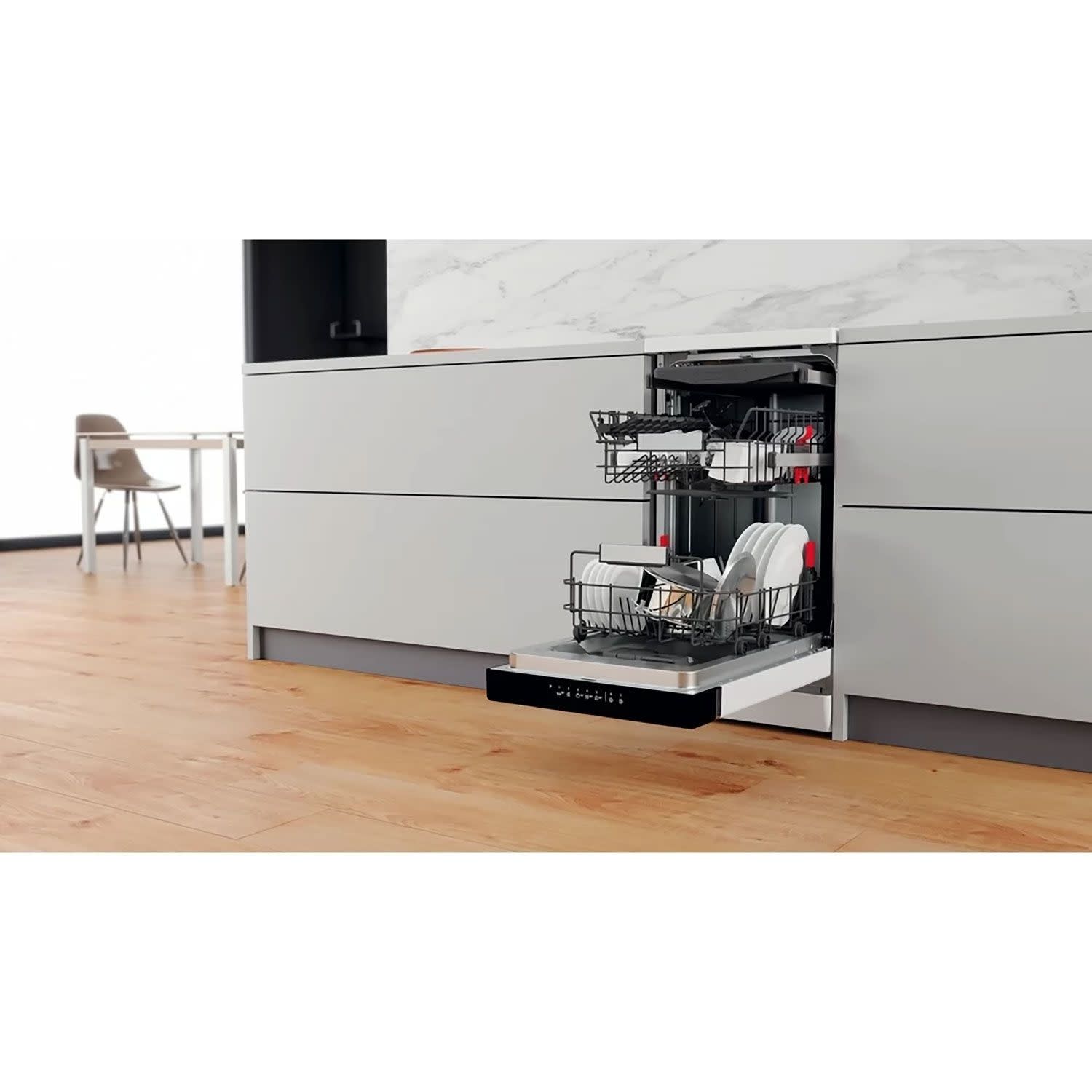 Κάνε κλικ για να δεις την εικόνα 4 του Whirlpool WSFO 3B23 P Πλυντήριο Πιάτων Ελεύθερο 45 cm