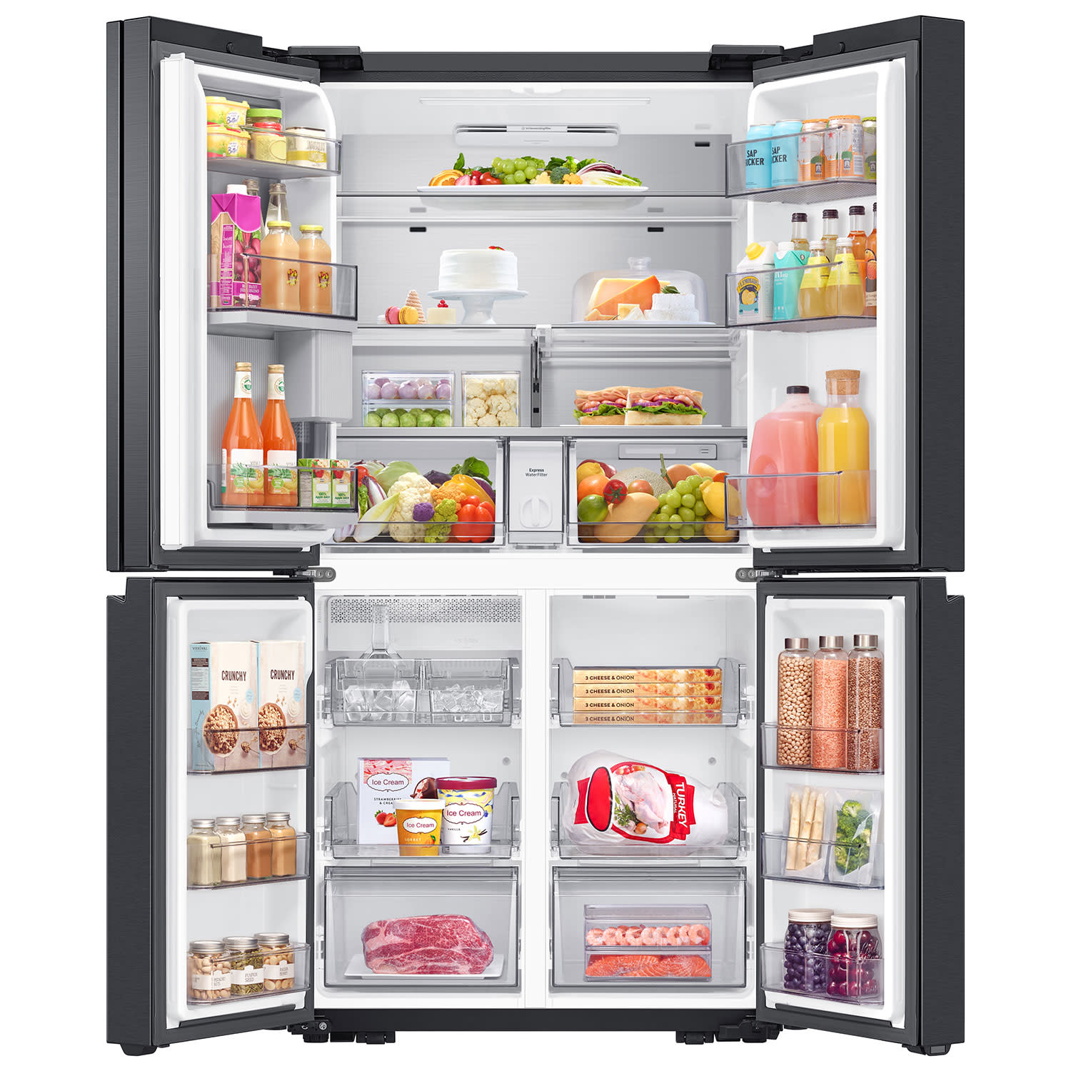 Εικόνα 6 του Samsung RF65DG960EB1EF Ντουλάπα Ανθρακί