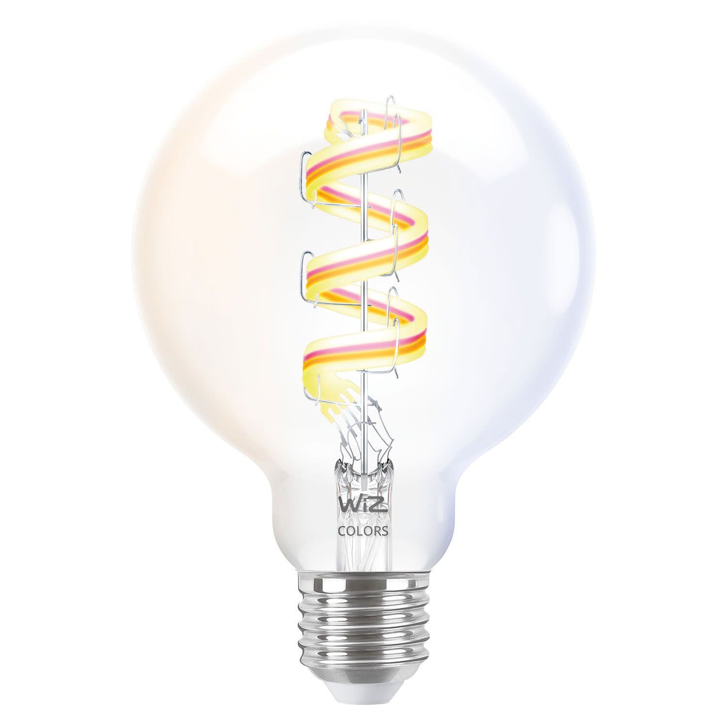 Κάνε κλικ για να δεις την εικόνα 2 του Wiz Smart Wi-Fi Clear Globe G95 E27 40W RGB