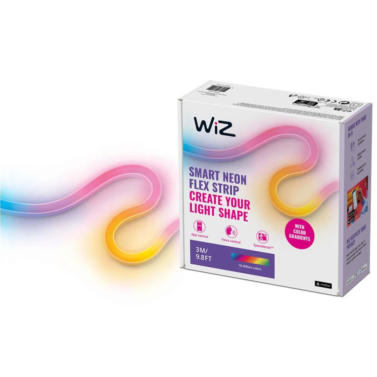 Wiz Smart Neon Flex Strip 3m Kit