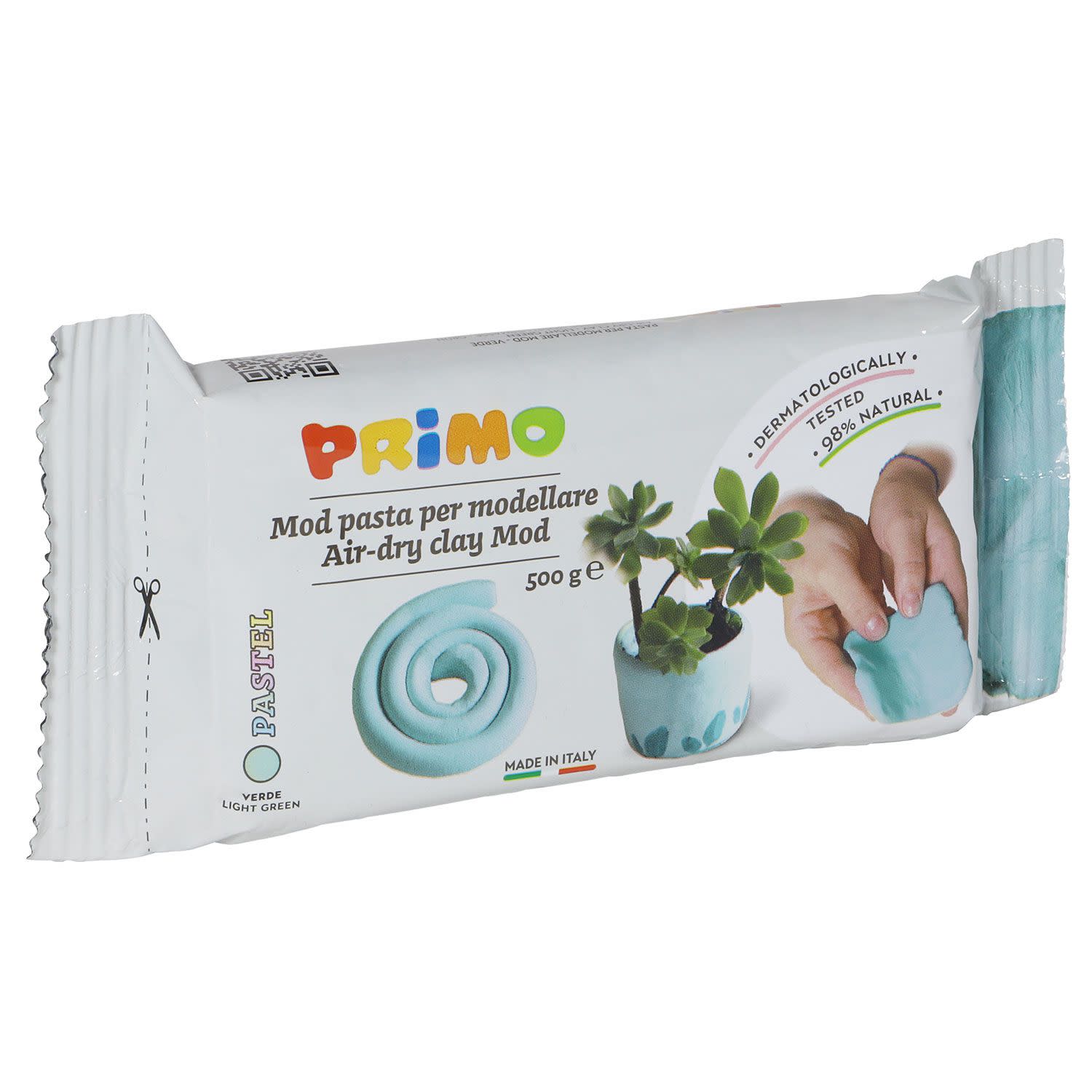 Κάνε κλικ για να δεις την εικόνα 1 του PRIMO CMP Πηλός Pastel Light Green 500gr