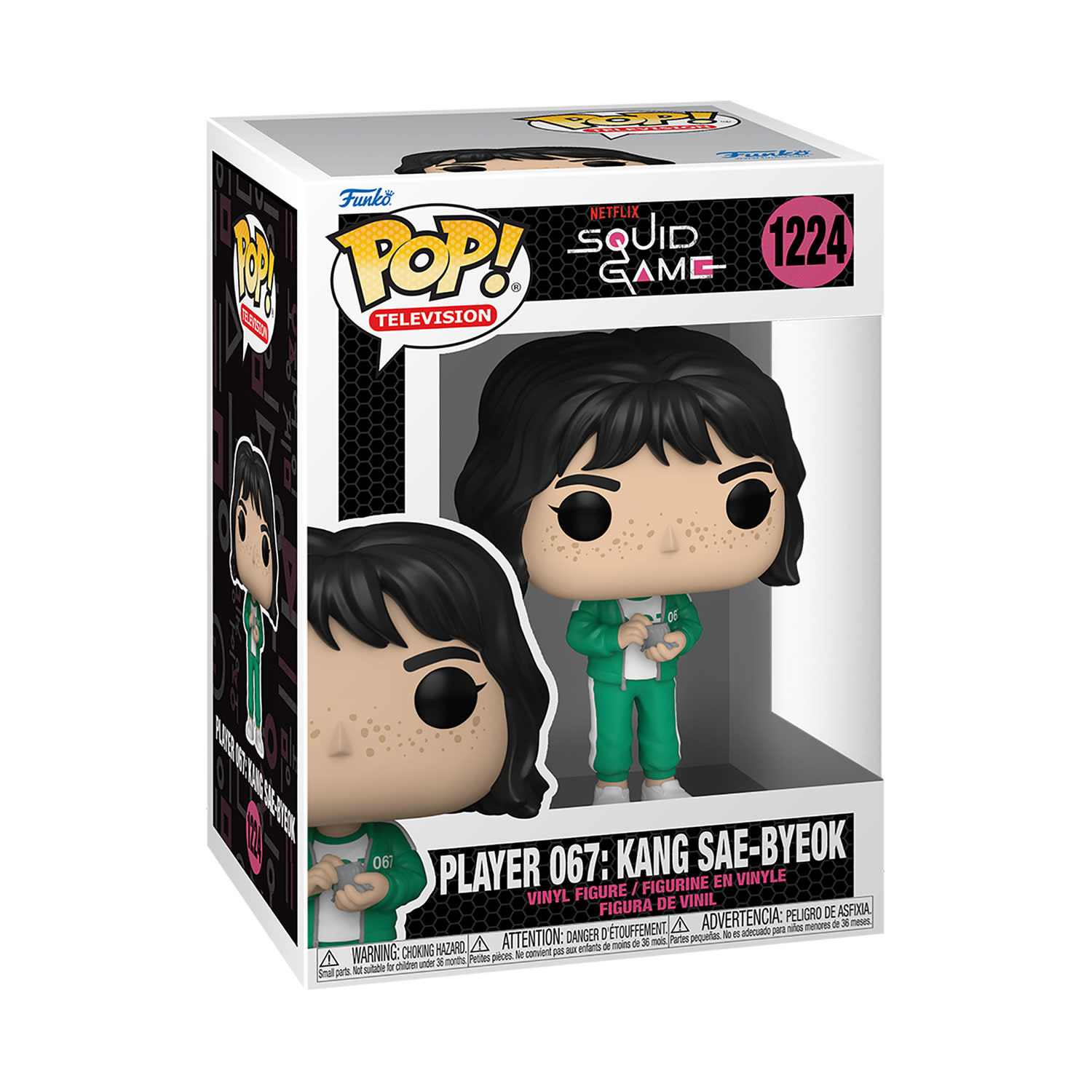 Εικόνα 1 του Φιγούρα Funko Pop! Television: Squid Game - Player 067: Kang Sae-Byeok #1224