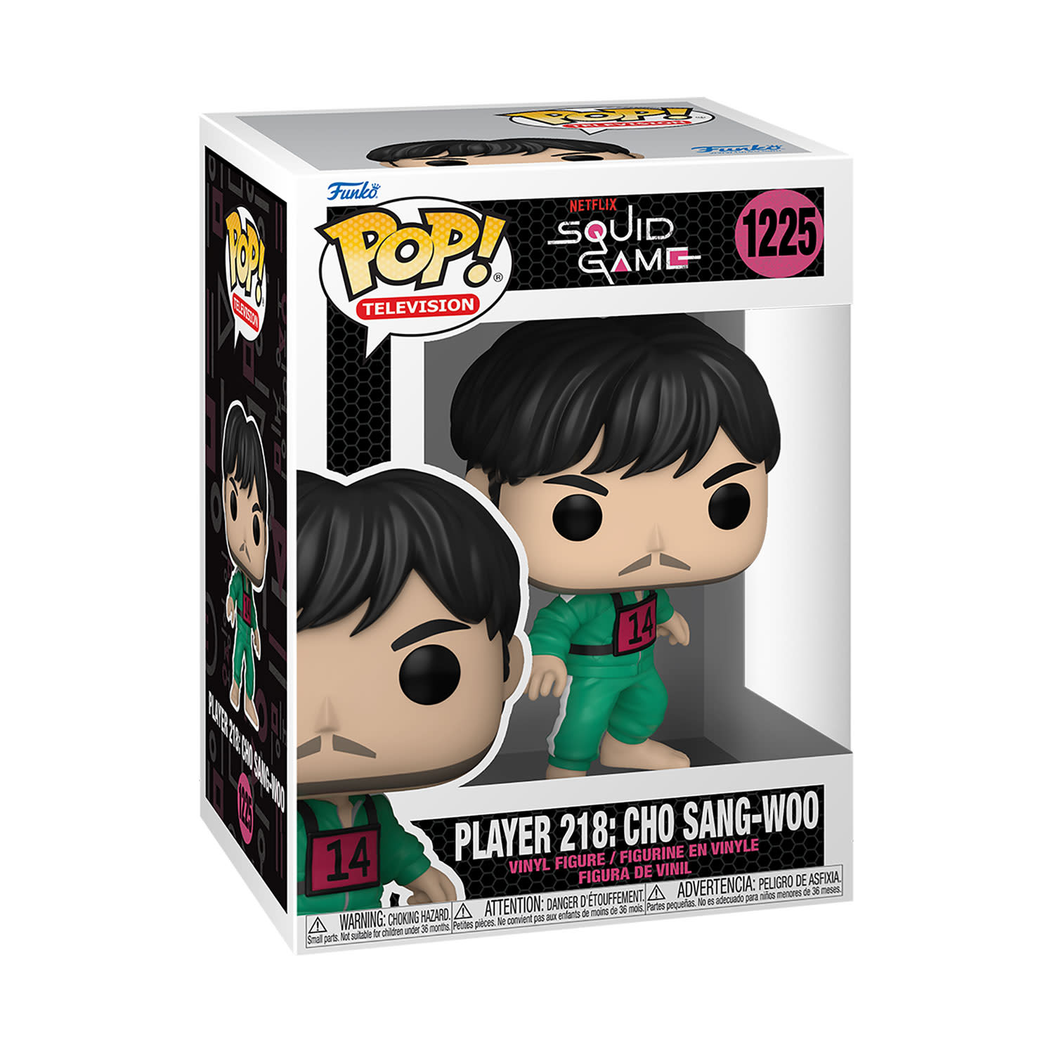 Εικόνα 1 του Φιγούρα Funko Pop! Television: Squid Game - Player 218 Sang-Woo #1225