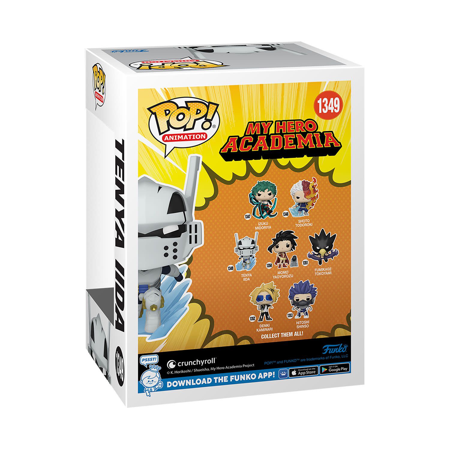 Εικόνα 3 του Φιγούρα Funko Pop! Animation: My Hero Academia - Tenya Iida (RBurst) #1349