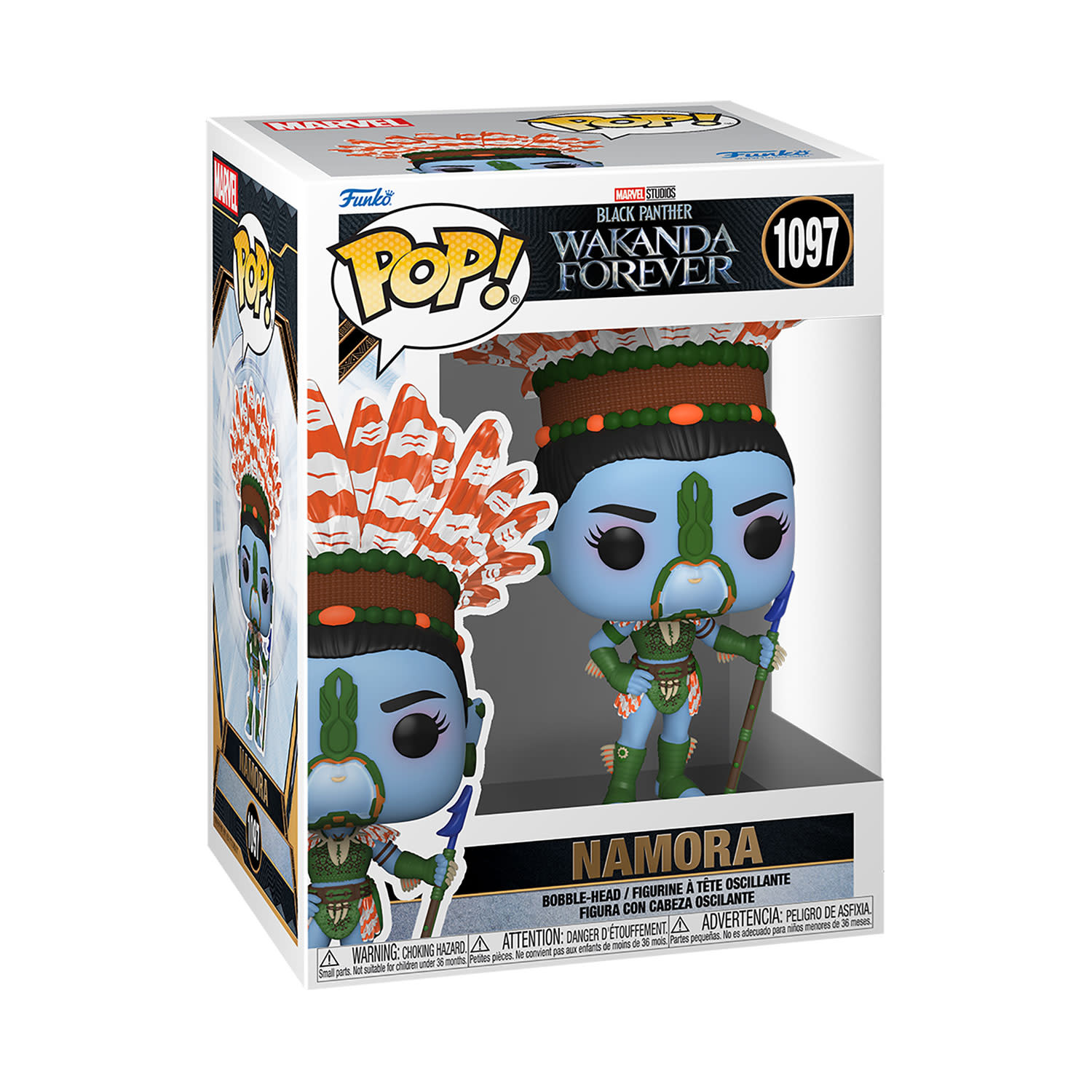 Εικόνα 1 του Φιγούρα Funko Pop! Marvel: Black Panther Wakanda Forever - Namora #1097
