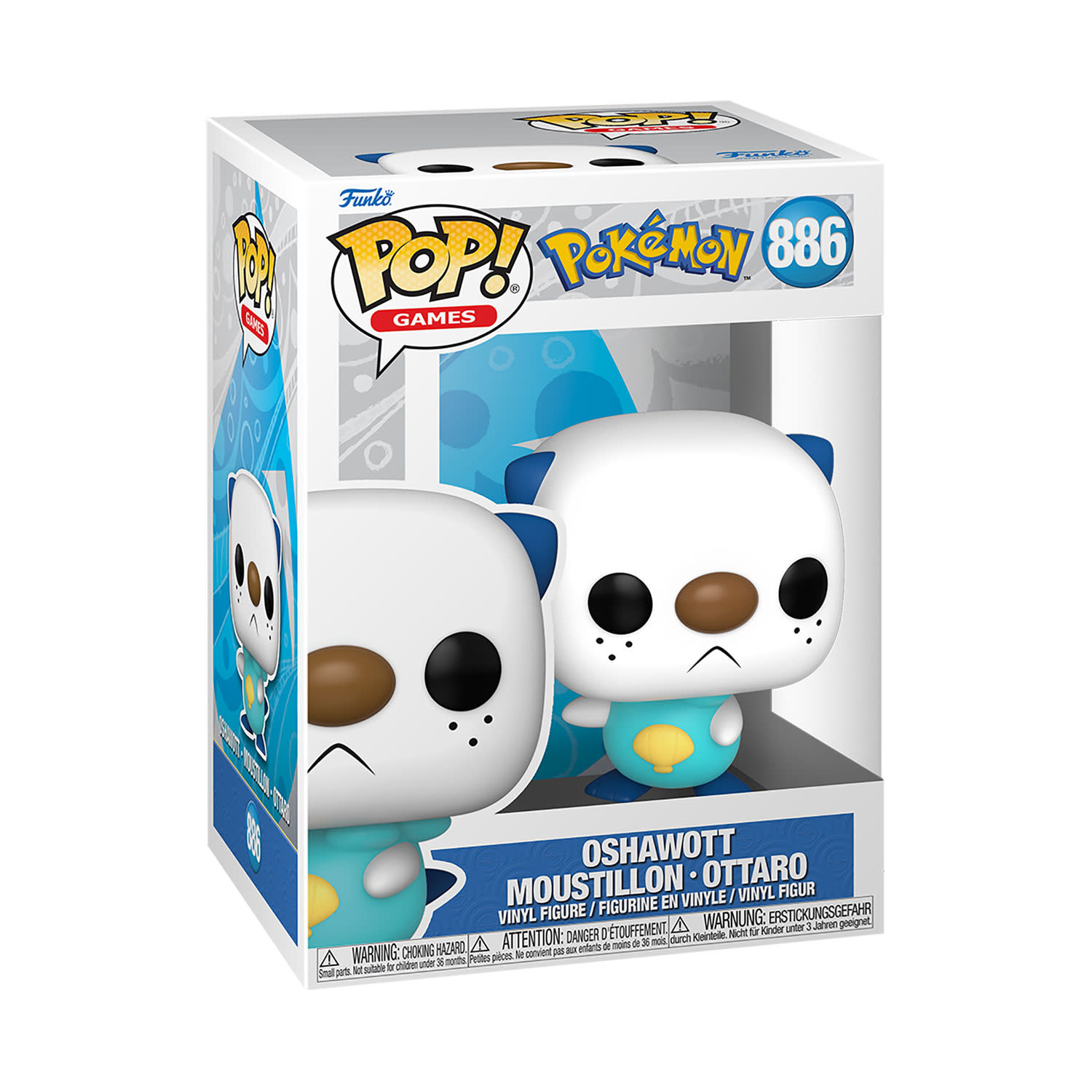 Εικόνα 1 του Φιγούρα Funko Pop! Games: Pokemon - Oshawott Moustillon Ottaro #886