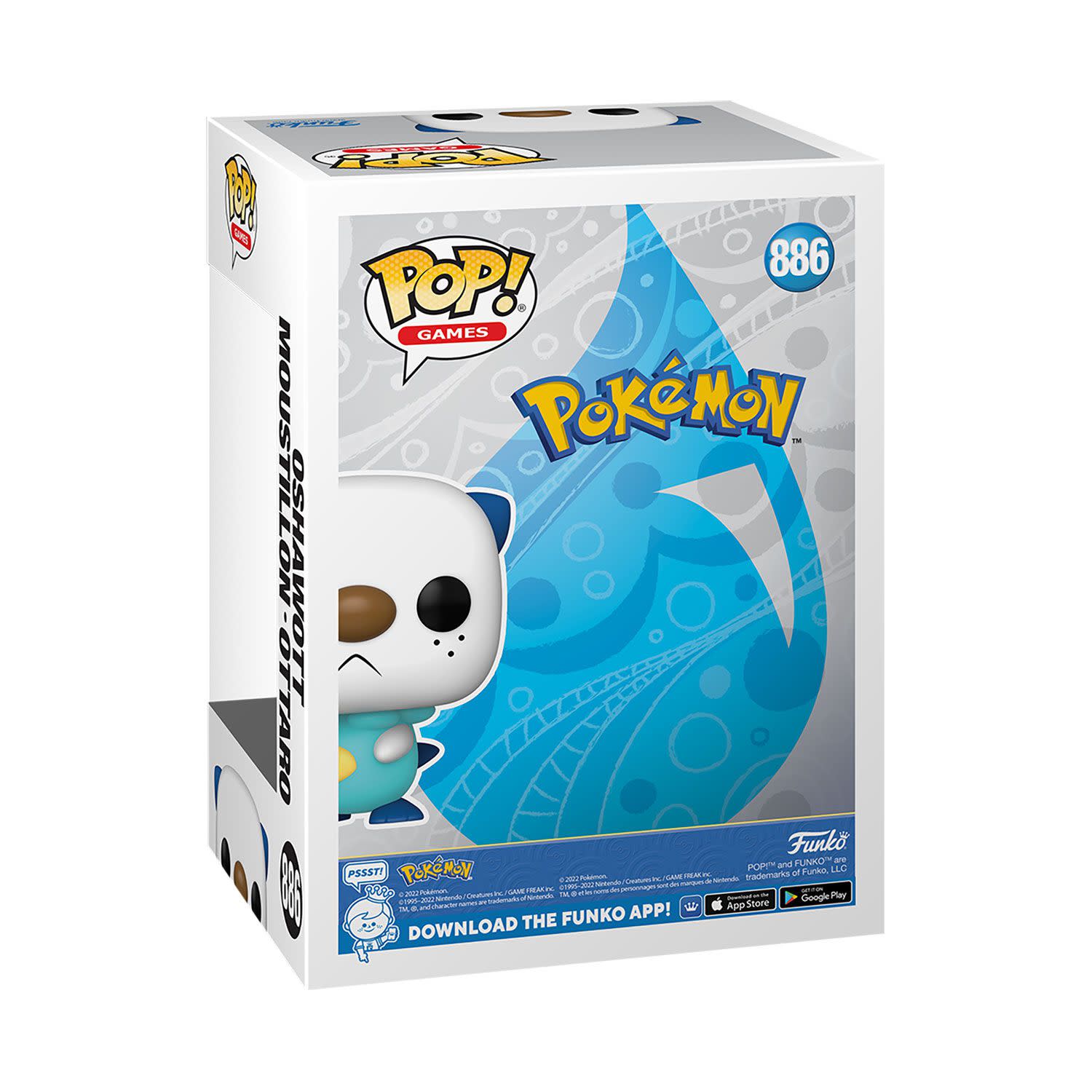 Εικόνα 3 του Φιγούρα Funko Pop! Games: Pokemon - Oshawott Moustillon Ottaro #886