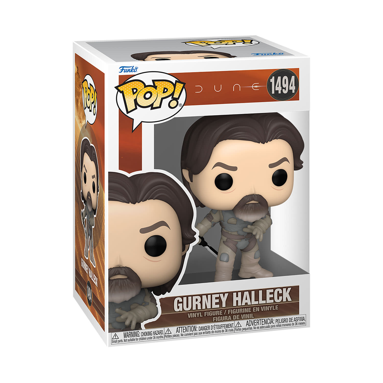 Εικόνα 1 του Φιγούρα Funko Pop! Movies: Dune - Gurney Halleck #1494