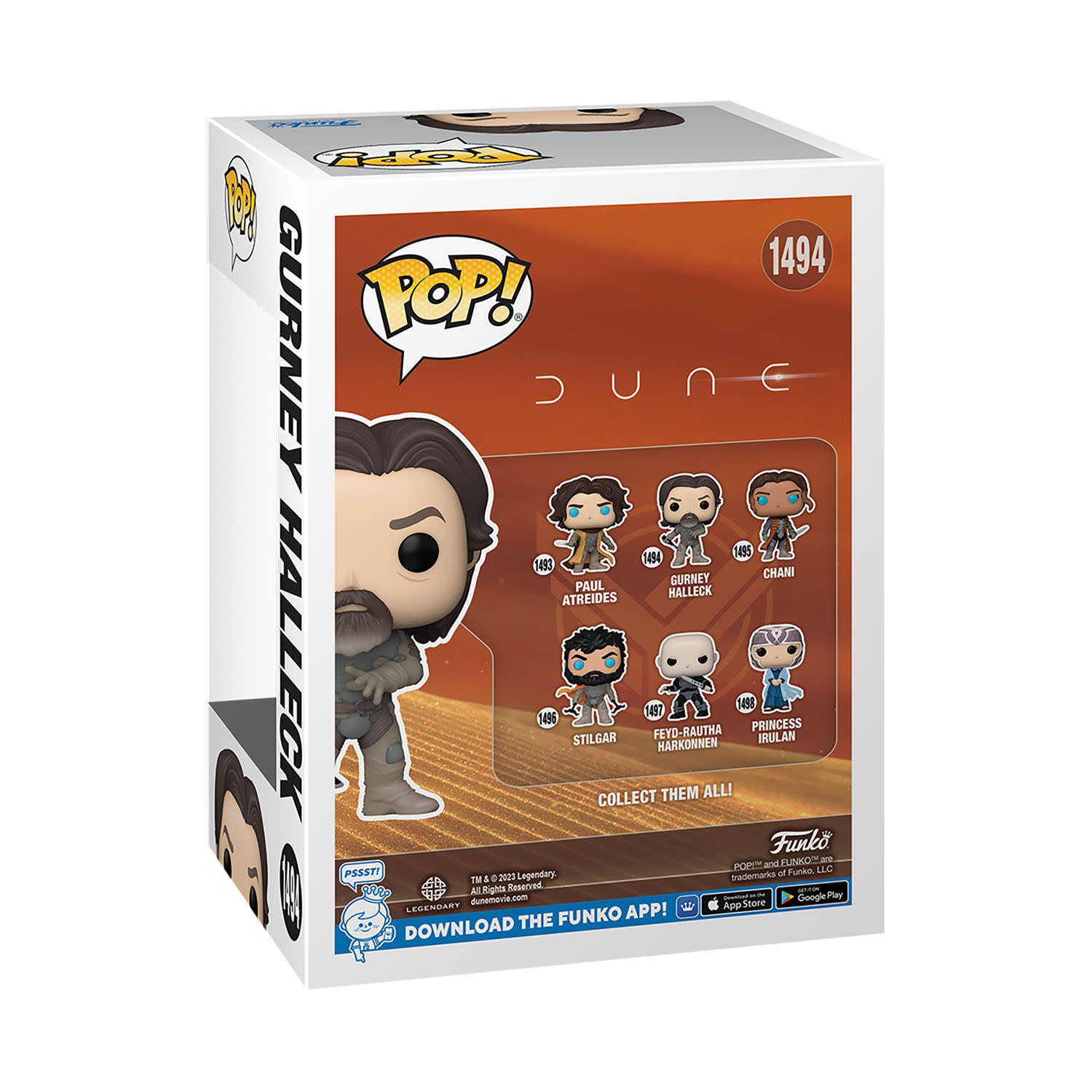 Εικόνα 3 του Φιγούρα Funko Pop! Movies: Dune - Gurney Halleck #1494