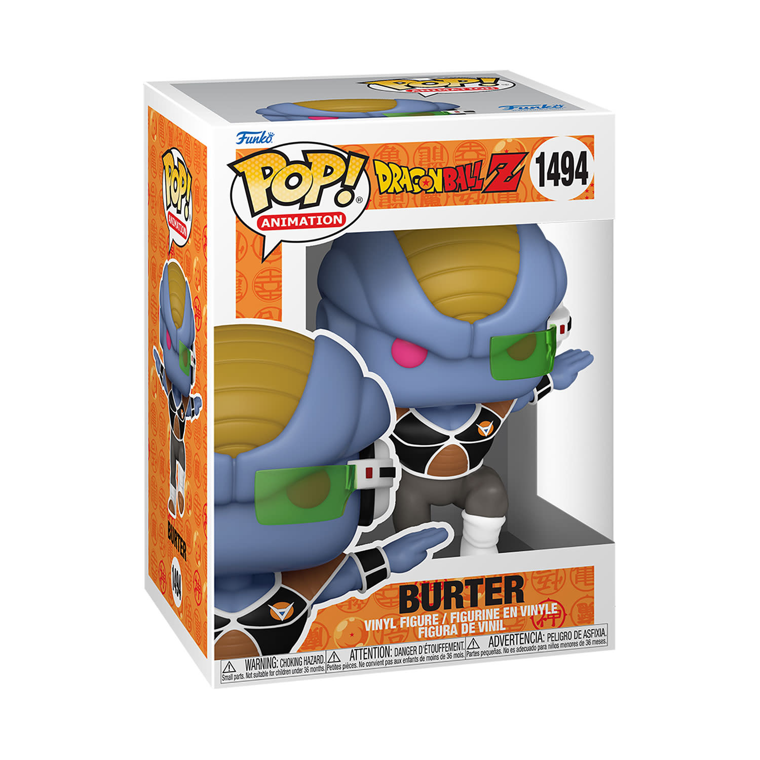 Εικόνα 1 του Φιγούρα Funko Pop! Animation: Dragonball Z - Burter #1494