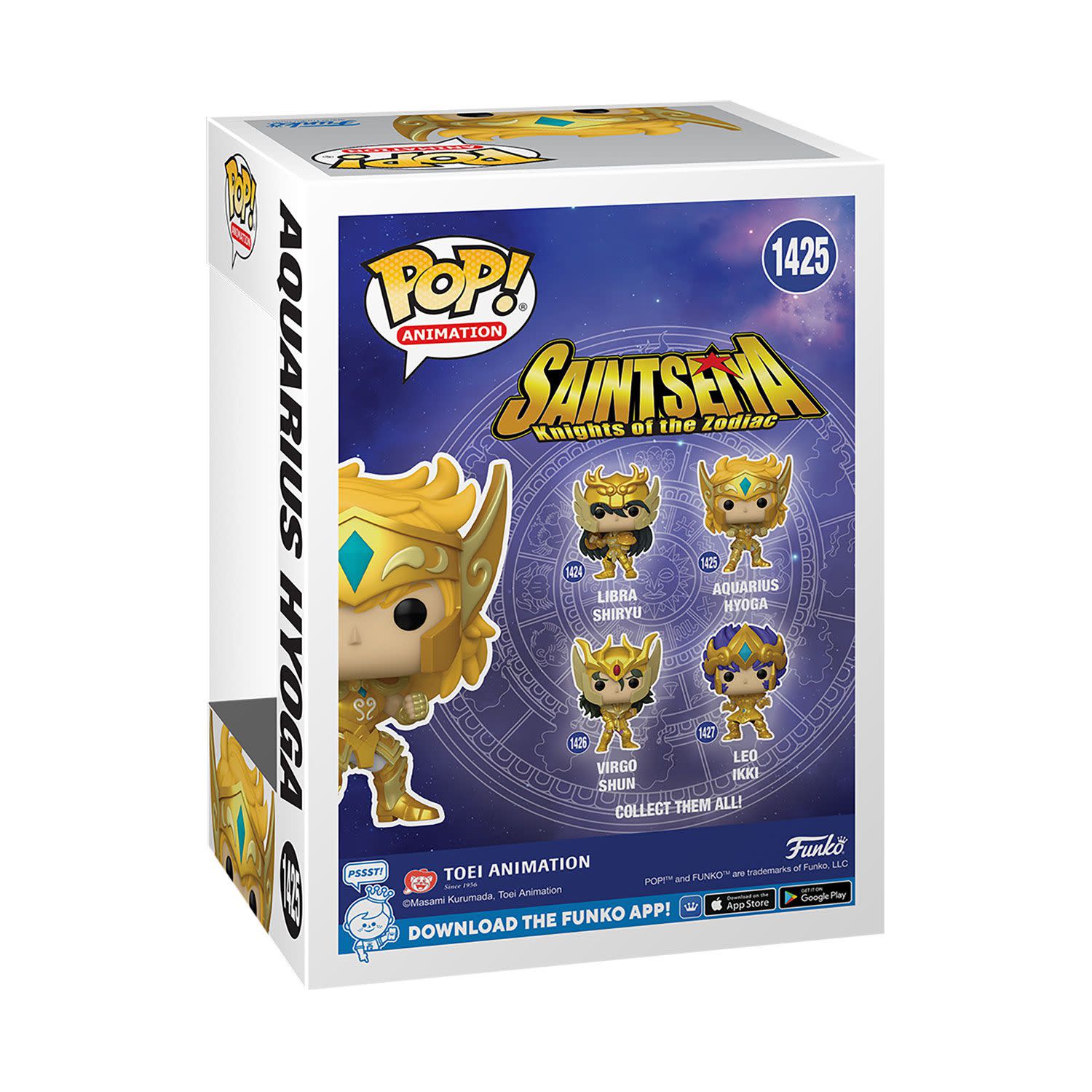 Εικόνα 3 του Φιγούρα Funko Pop! Animation: Saint Seiya Knights of the Zodiac - Aquarius Hyoga #1425