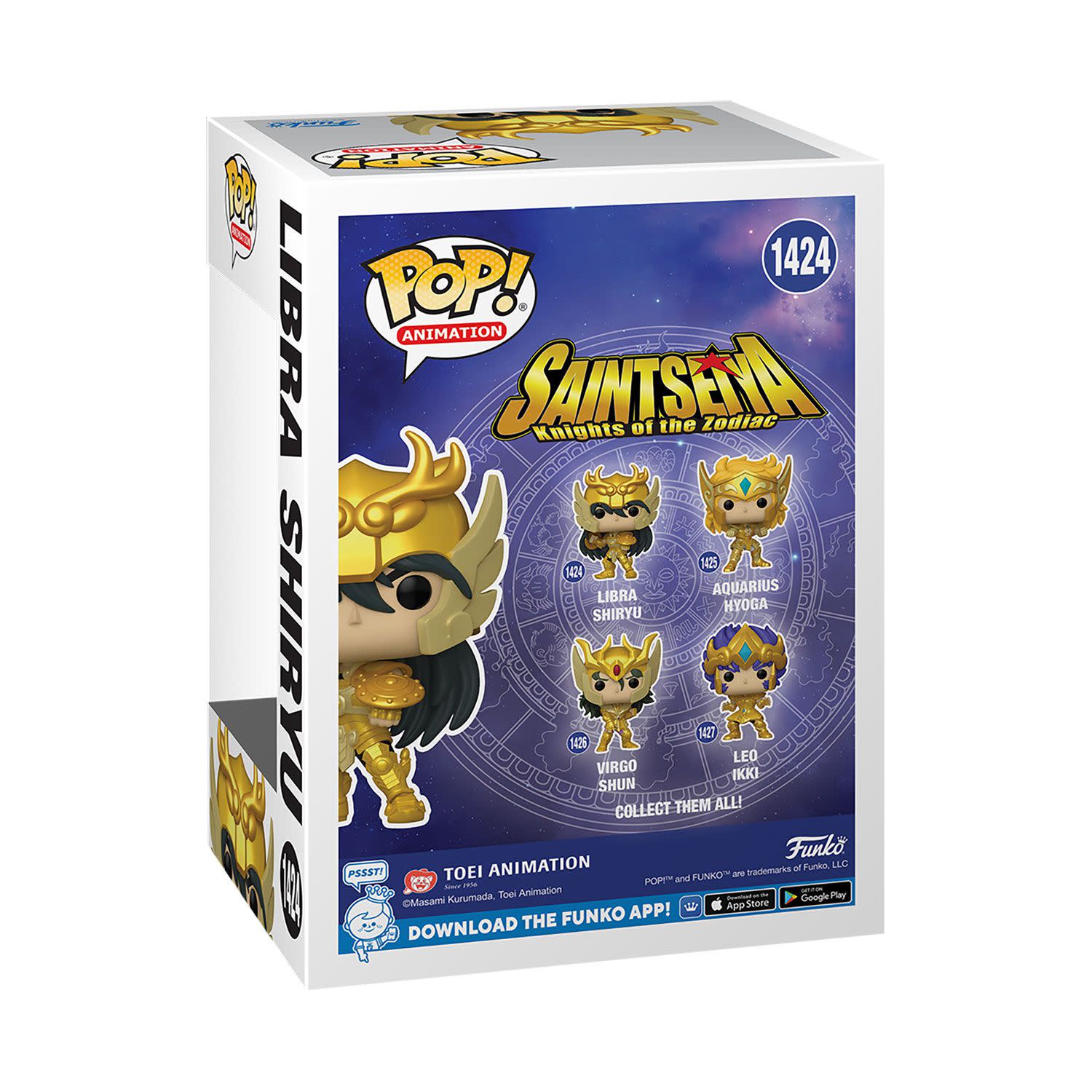 Εικόνα 3 του Φιγούρα Funko Pop! Animation: Saint Seiya Knights of the Zodiac - Libra Shiryu #1424