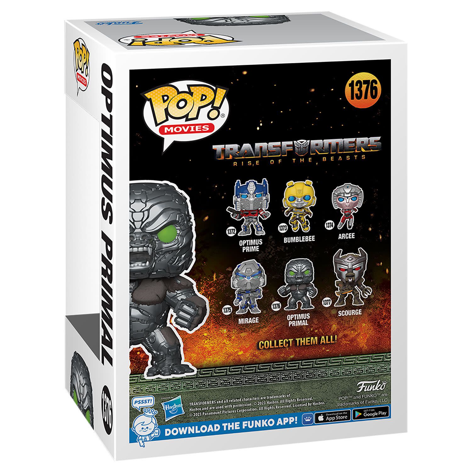 Εικόνα 3 του Φιγούρα Funko Pop! Movies: Transformers Rise of the Beasts - Optimus Primal #1376