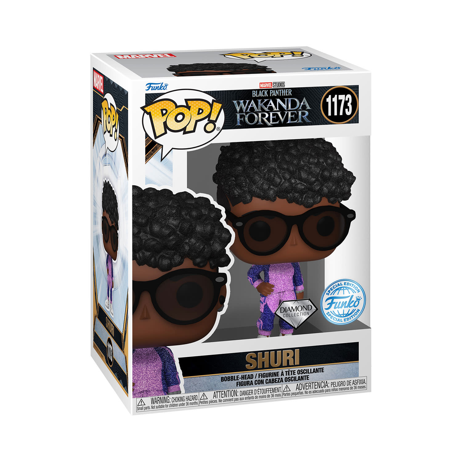 Εικόνα 1 του Φιγούρα Funko Pop! Marvel: Black Panther Wakanda Forever - Shuri (Diamond Collection) (Special Edition) #1173