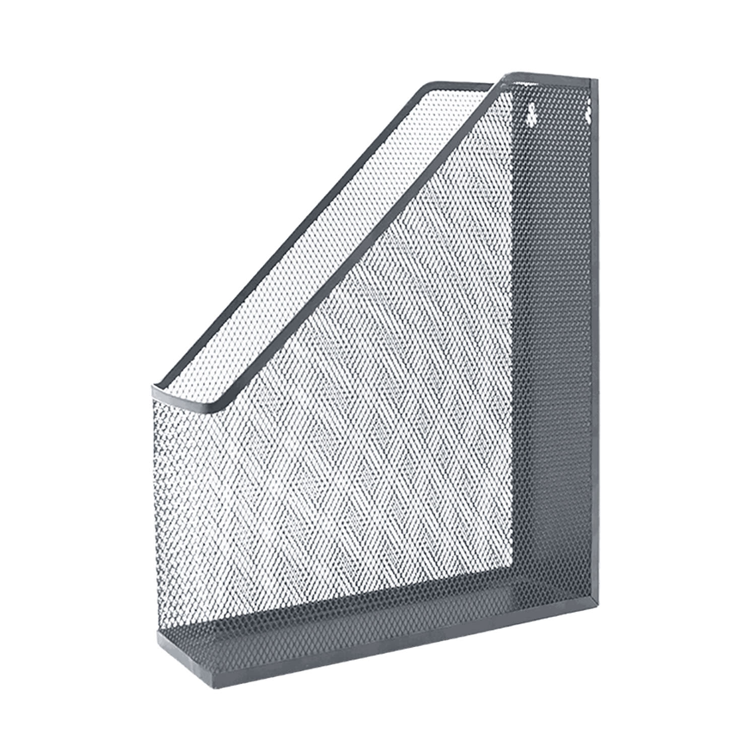 Εικόνα 1 του Θήκη Περιοδικών Μεταλλική Ασημί 25 x 31,8 x 7,5cm