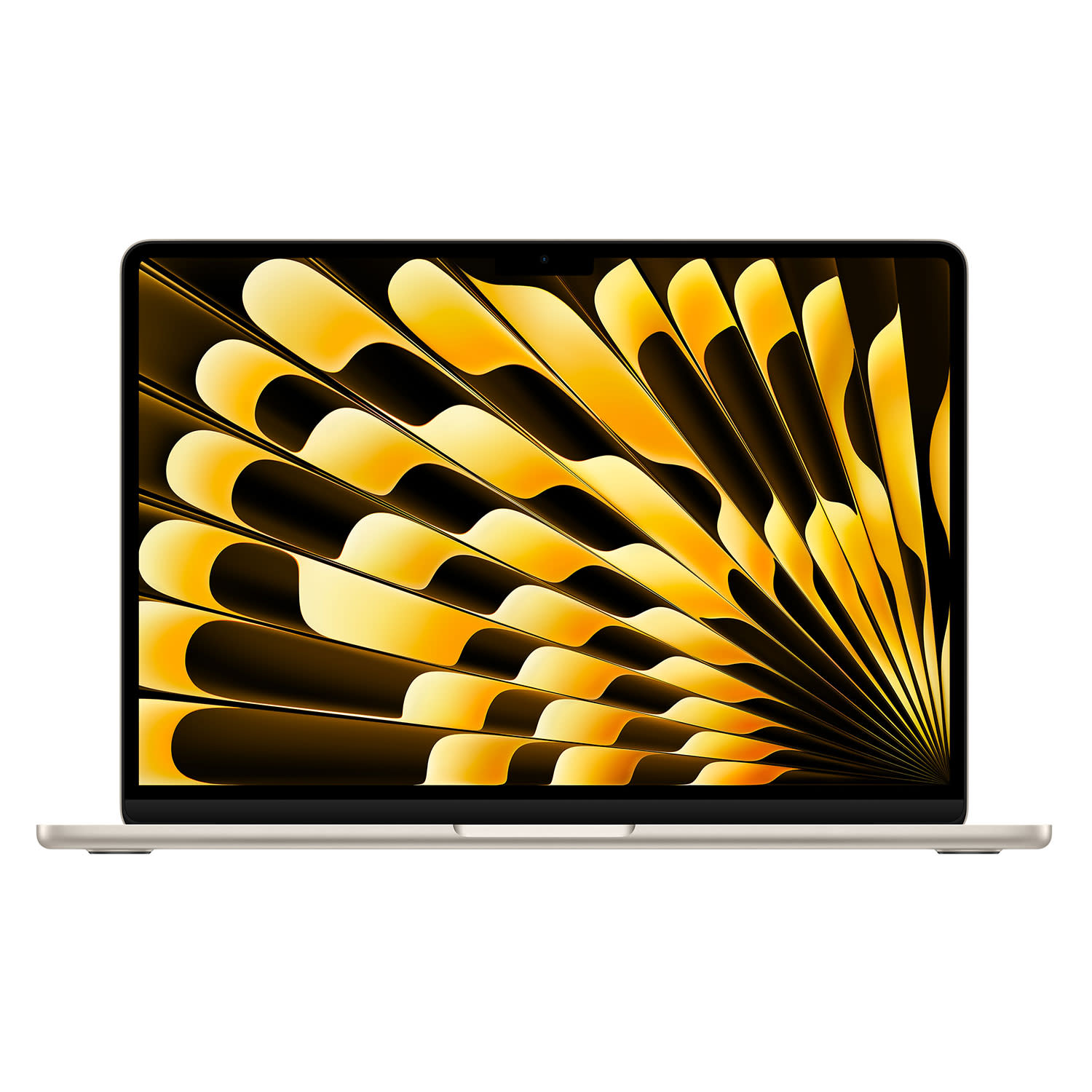 Εικόνα 1 του Apple MacBook Air M3 Starlight Laptop 13.6" Retina ( M3/8 GB/256 GB/Apple 8-core GPU/macOS)