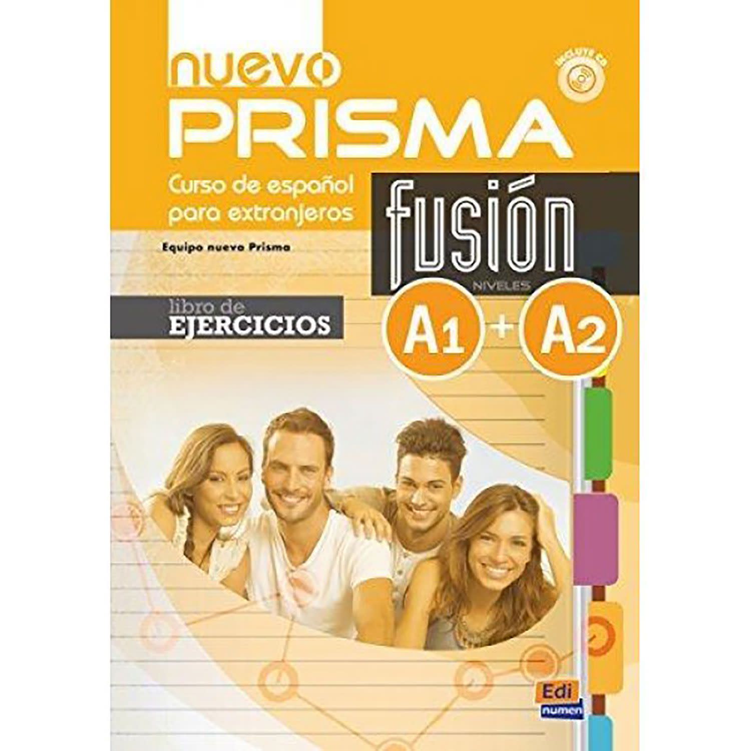 Edinumen Nuevo Prisma Fusion (A1+A2) Inicial Libro De Ejercicios