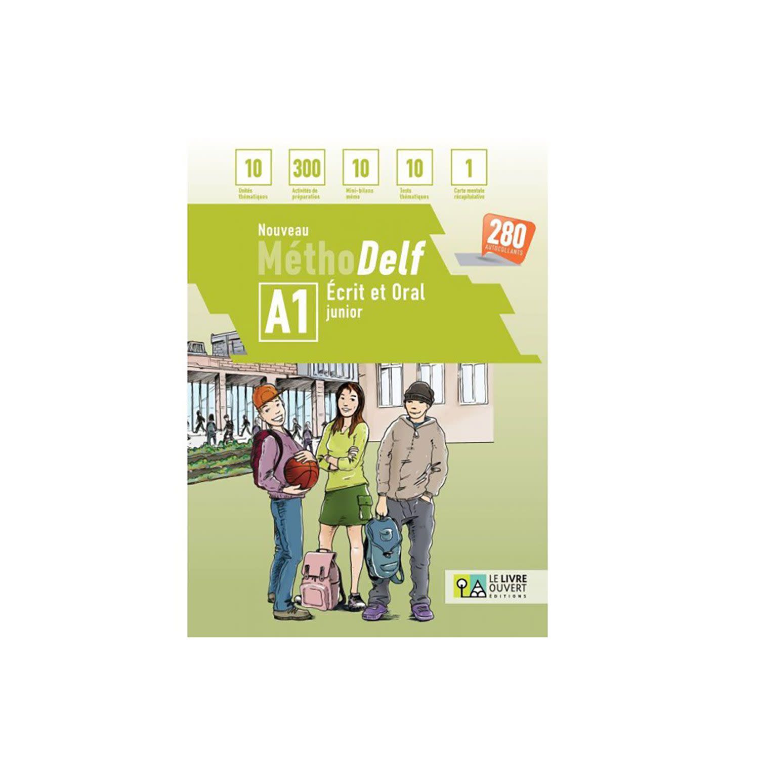 Le Livre Ouvert Nouveau Methodelf A1 Pack (Eleve & Tests)
