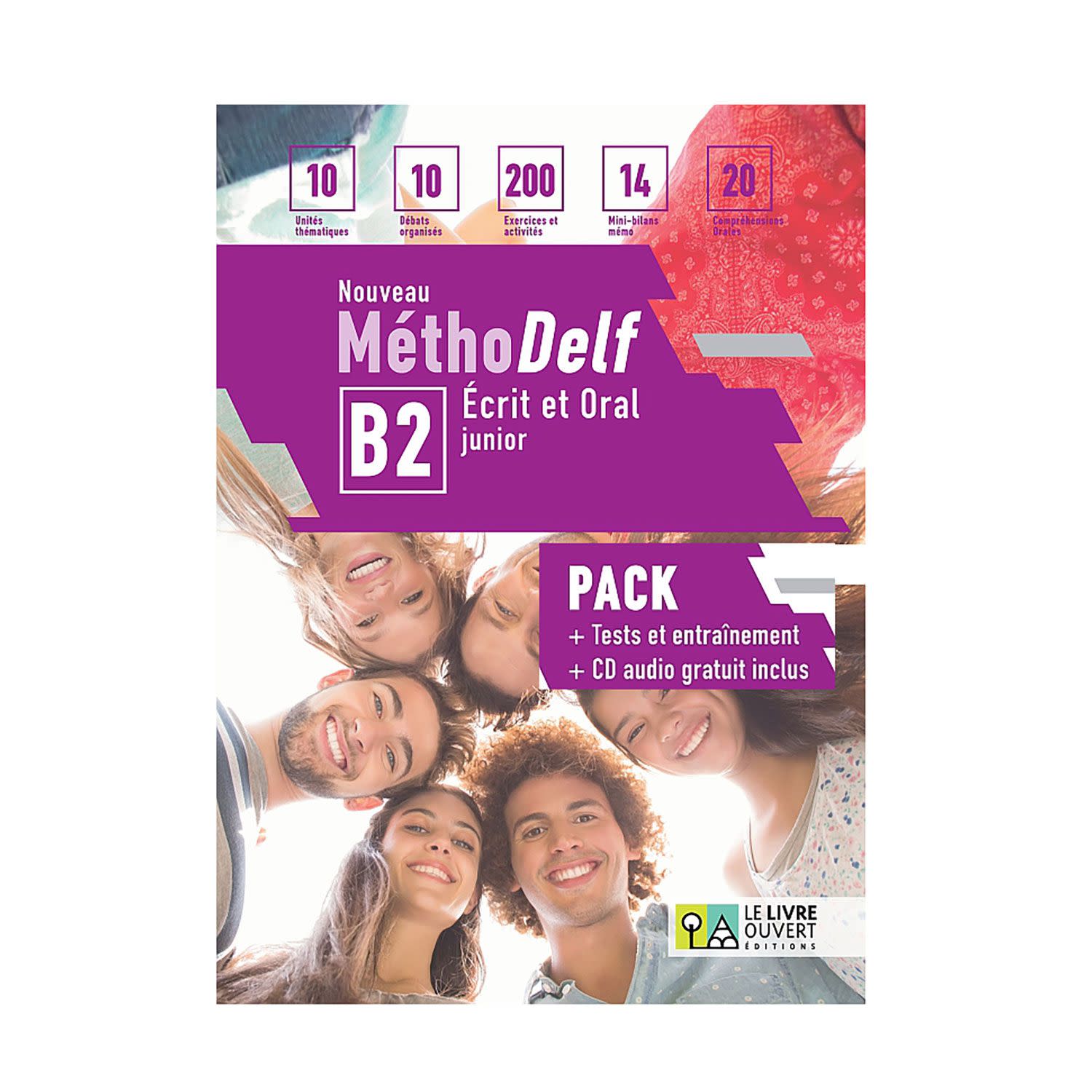 Κάνε κλικ για να δεις την εικόνα 1 του Nouveau Methodelf B2 Ecrit Et Oral Livre D' Eleve (+Tests)