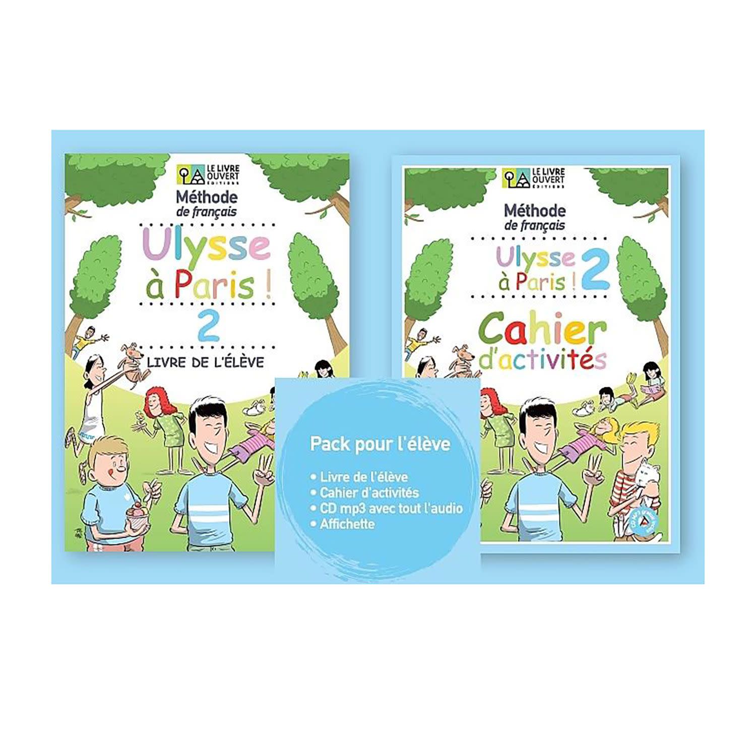 Ulysse A Paris 2 Pack (Livre D'Eleve+Cahier D'Activites)