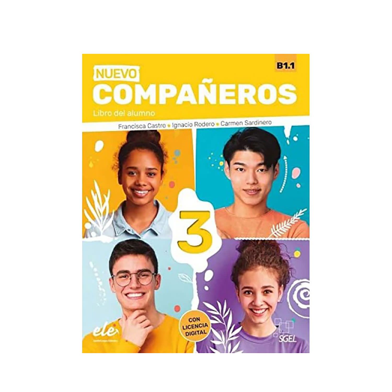 S.G.E.L Nuevo Companeros 3 Libro Del Alumno (+Audio Digital) 2021